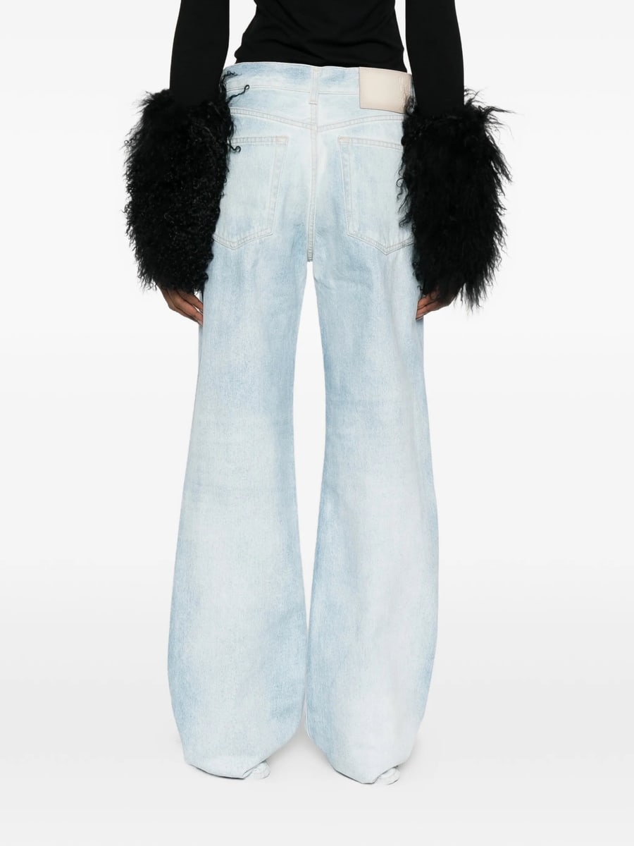 Haikure Haikure Five-pocket Belt-loop Jeans, view 3