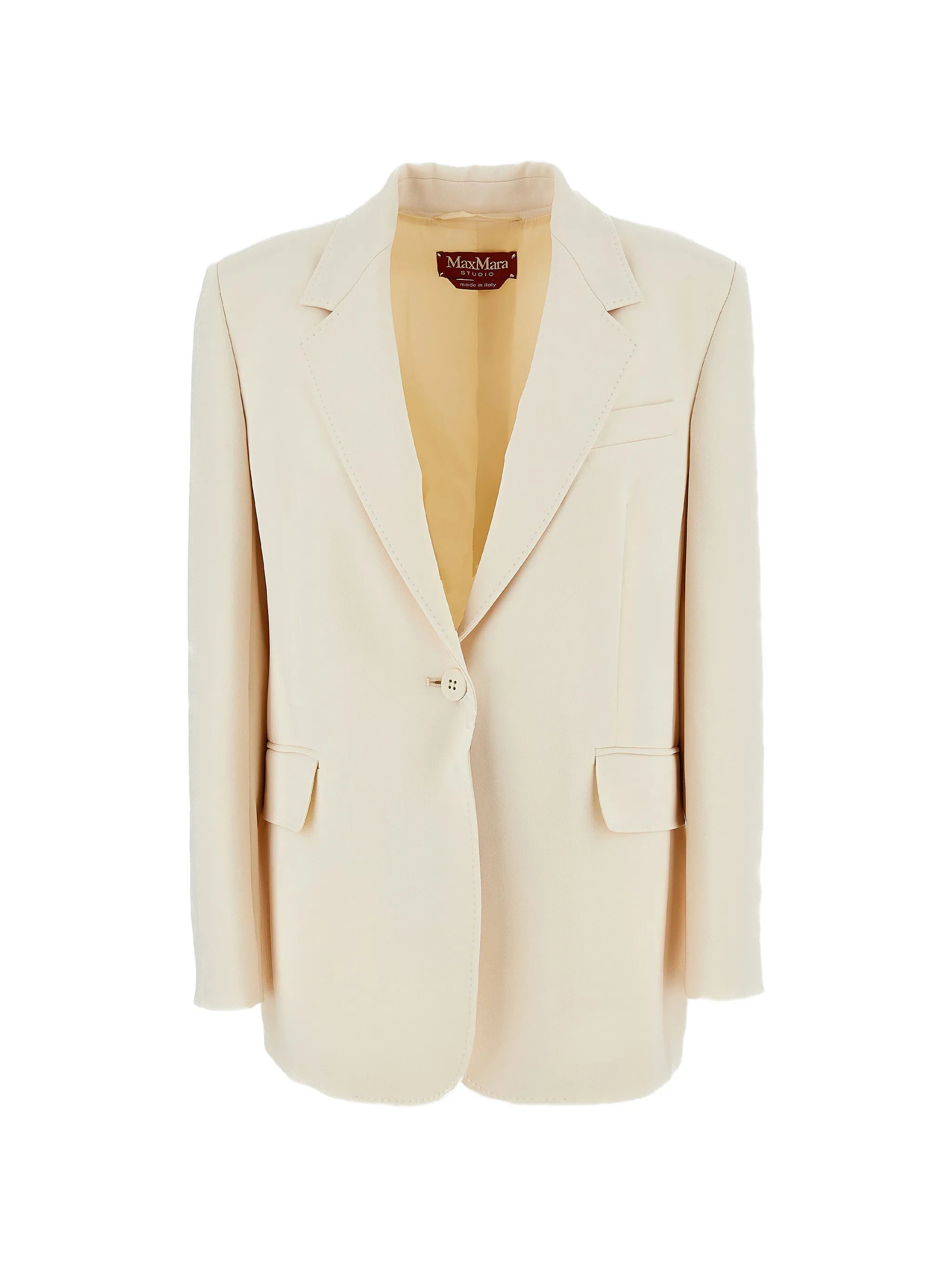 Max Mara Studio Max Mara Studio Flap Pocket Button Jacket