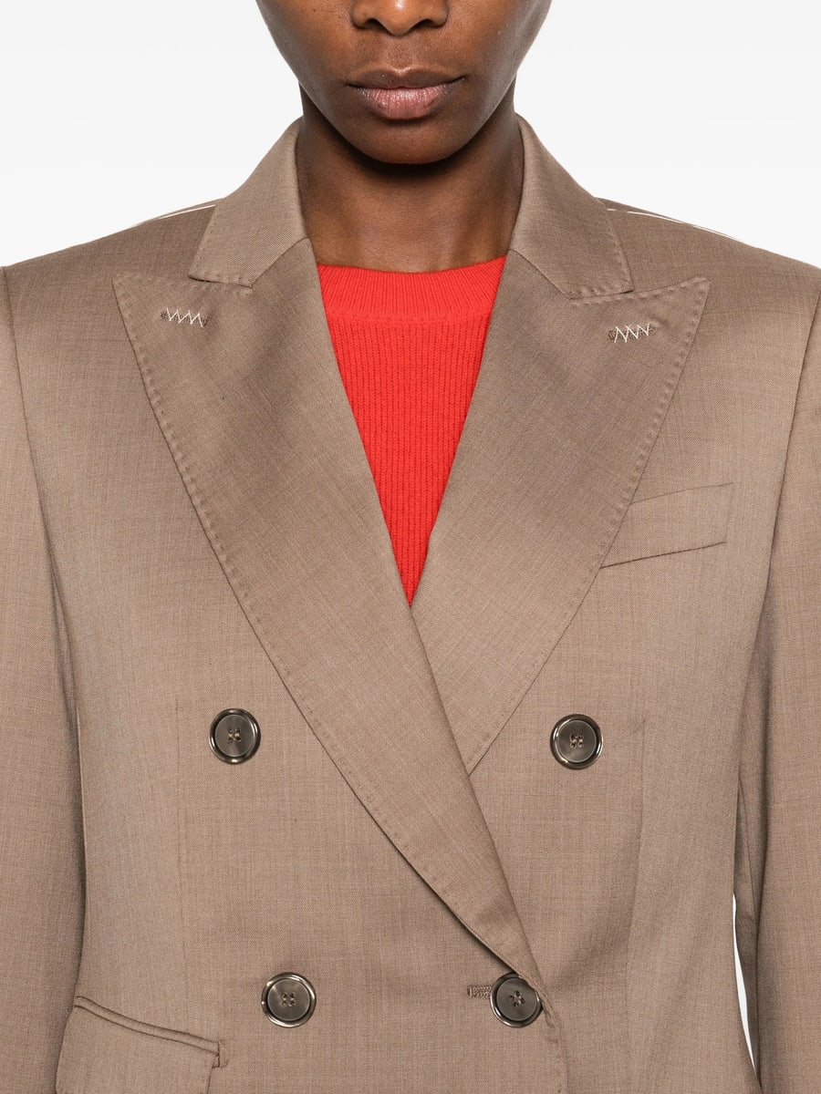 Max Mara Max Mara Double-breasted Wool Blazer, view 2