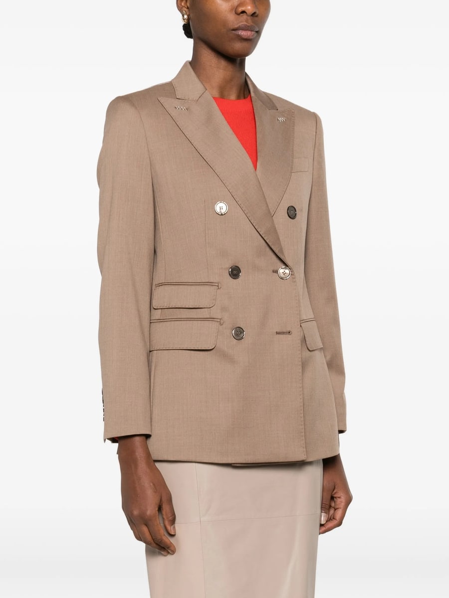 Max Mara Max Mara Double-breasted Wool Blazer, view 4