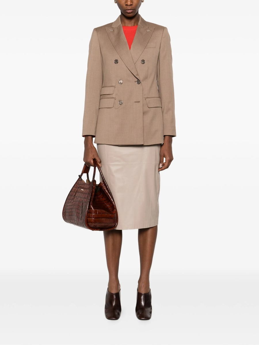 Max Mara Max Mara Double-breasted Wool Blazer, view 5