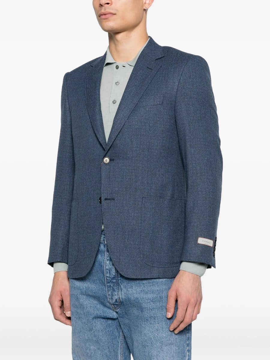 Canali Canali Buttoned Blazer, view 3