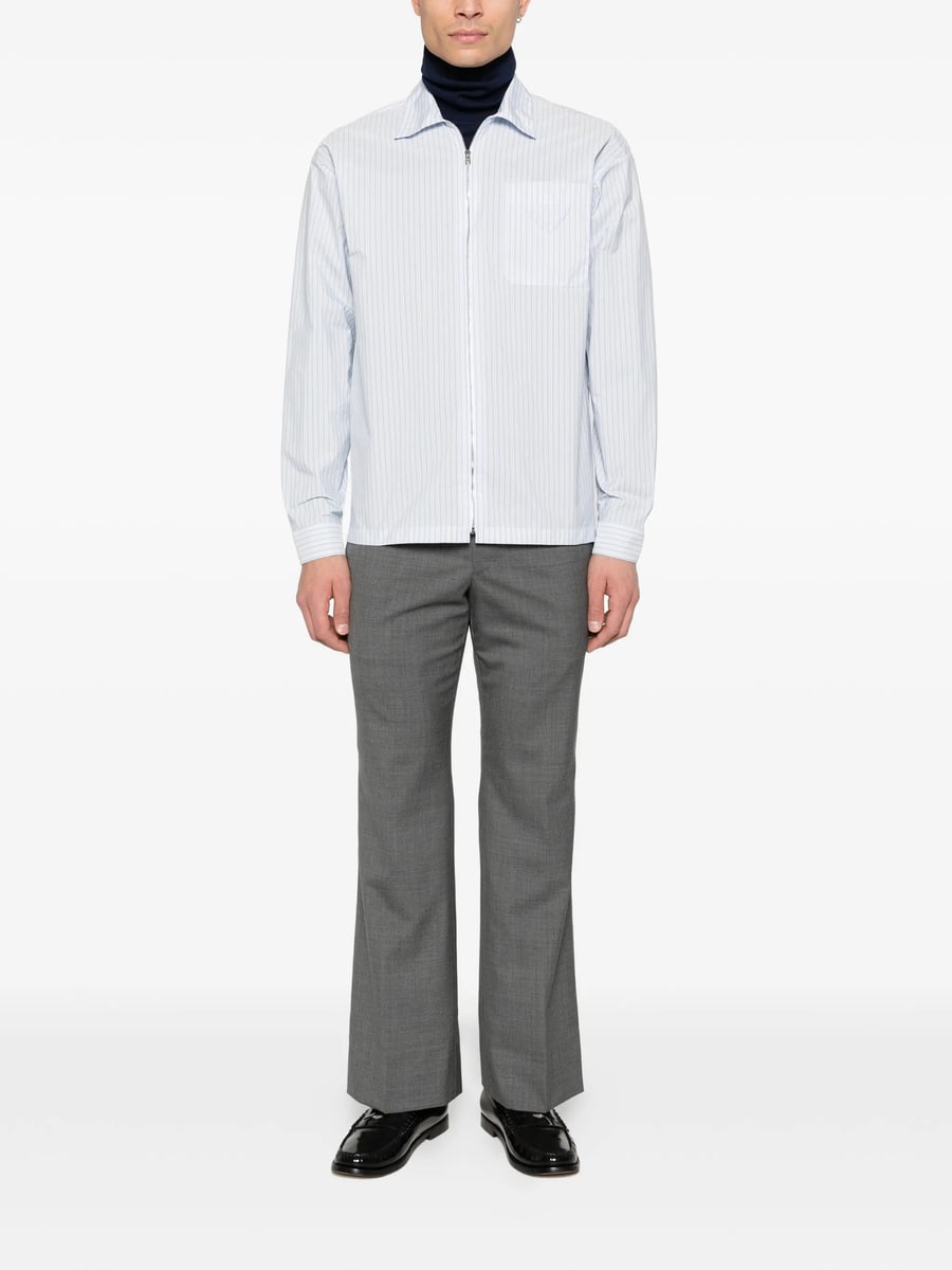 Prada Prada Grey Tailored Trousers, view 2