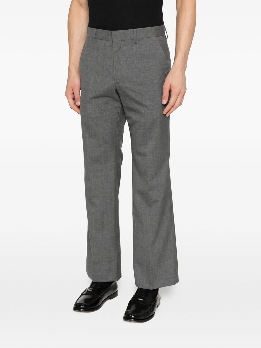 Prada Prada Grey Tailored Trousers, view 4