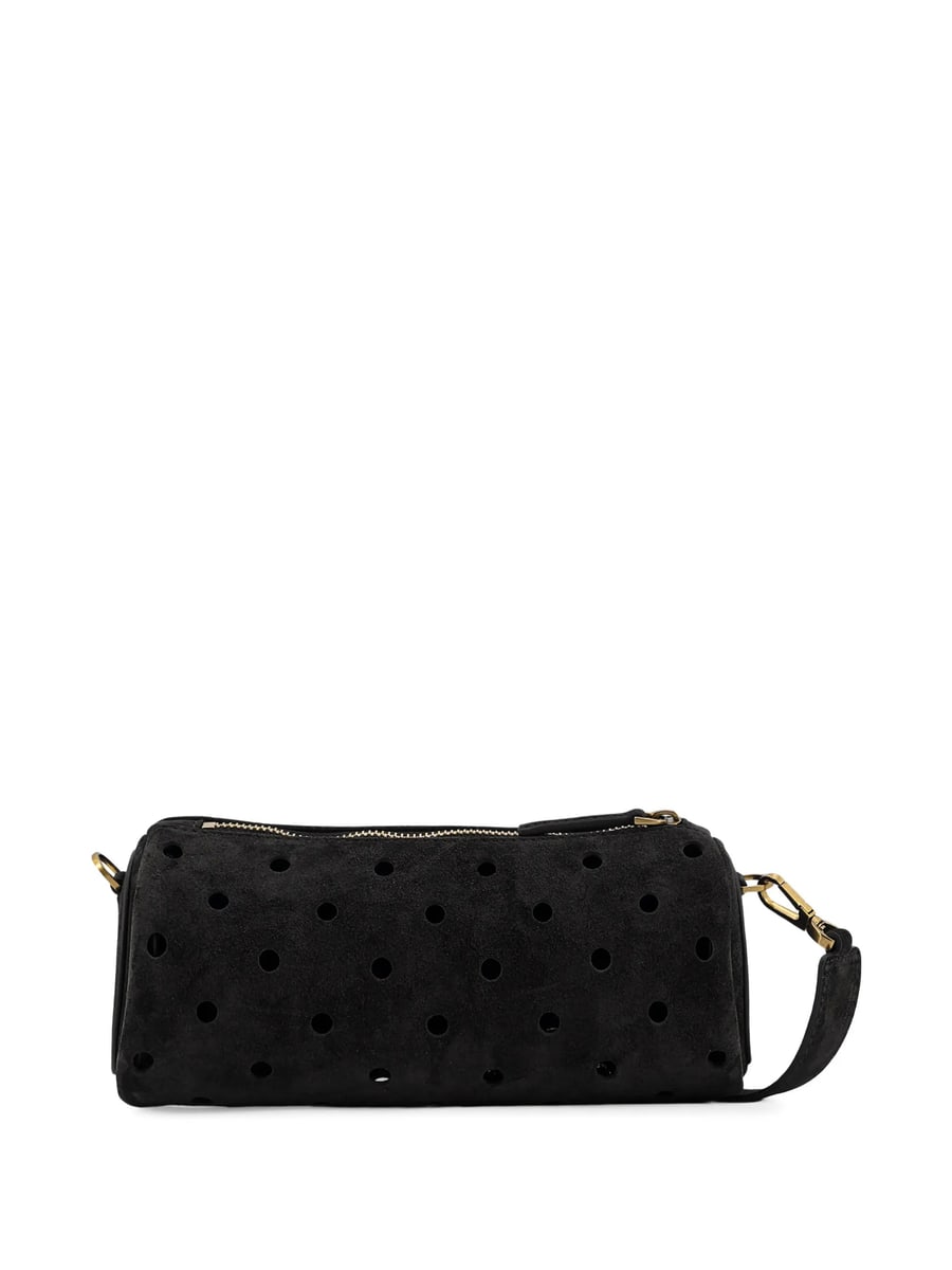 Manu Atelier Manu Atelier Mini Cylinder Perforated Shoulder Bag, view 4