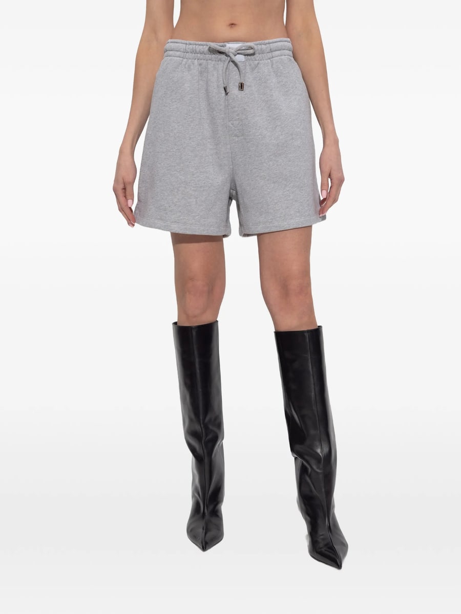 The Attico The Attico Drawstring-fastening Shorts, view 3