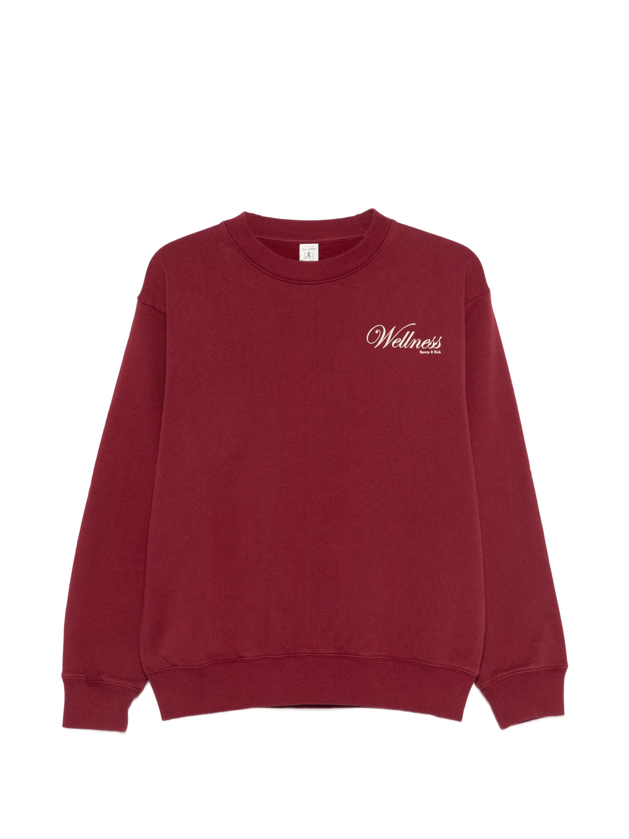Sporty & Rich Sporty & Rich Soho Logo Crew-neck Sweatshirt