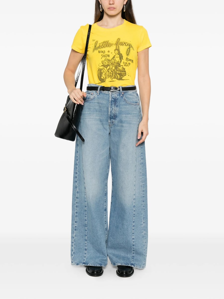 Mother Mother Five-pocket Belt-loop Jeans, view 4