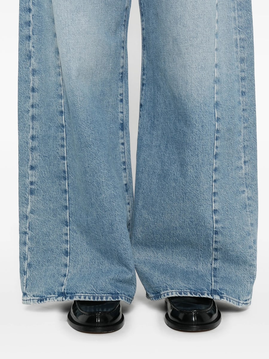 Mother Mother Five-pocket Belt-loop Jeans, view 5