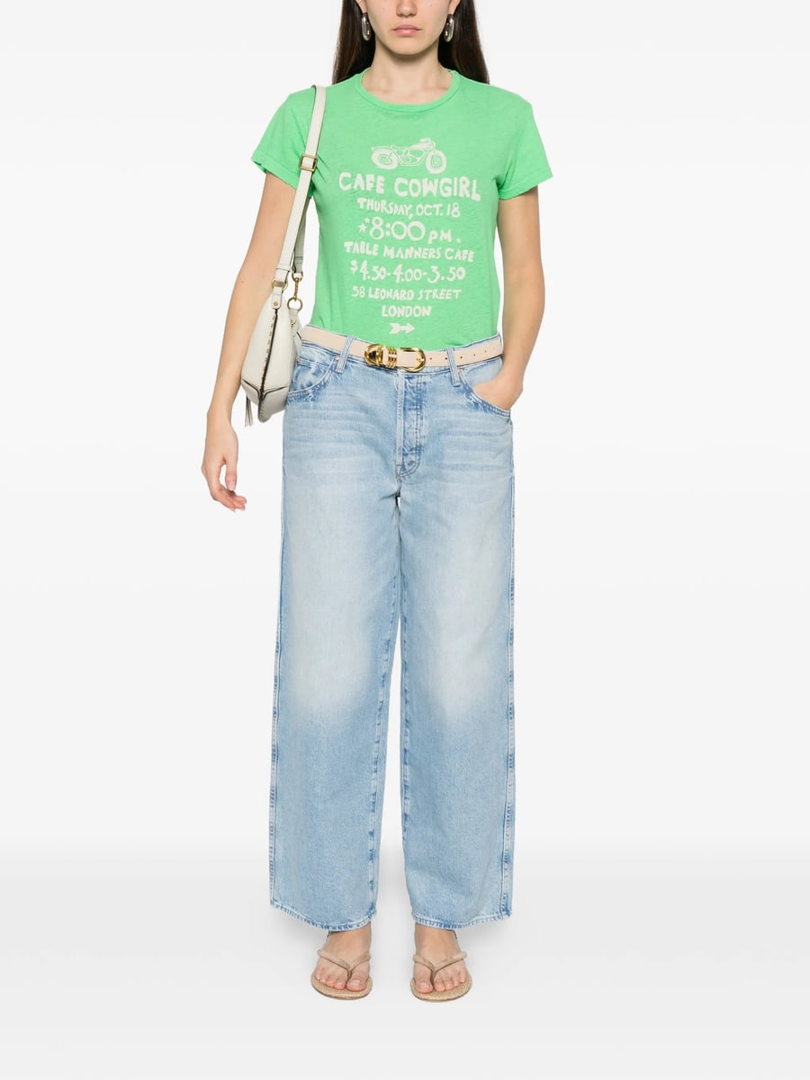 Mother Mother Five-pocket Belt-loop Jeans, view 4