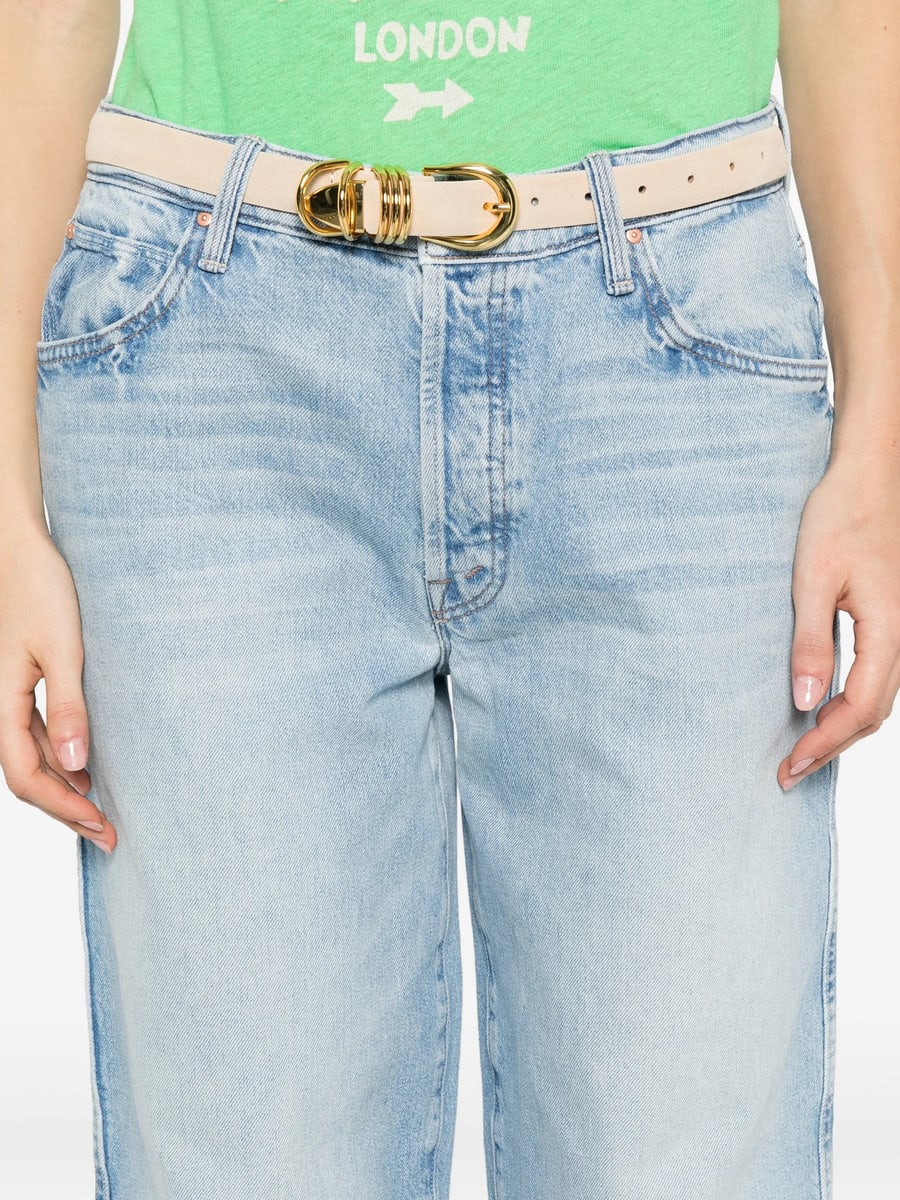 Mother Mother Five-pocket Belt-loop Jeans, view 5