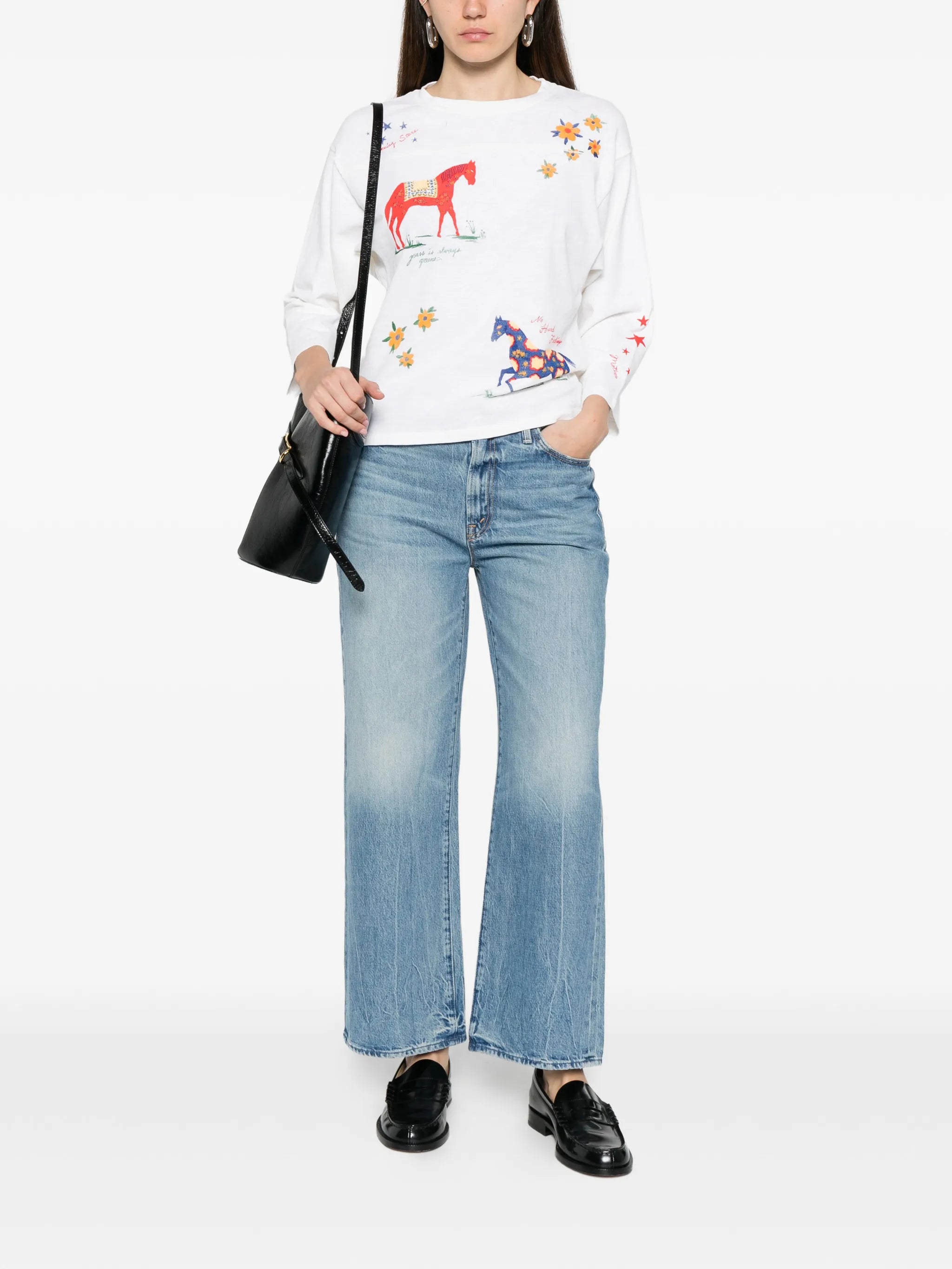 Mother Mother Five-pocket Jeans, view 2
