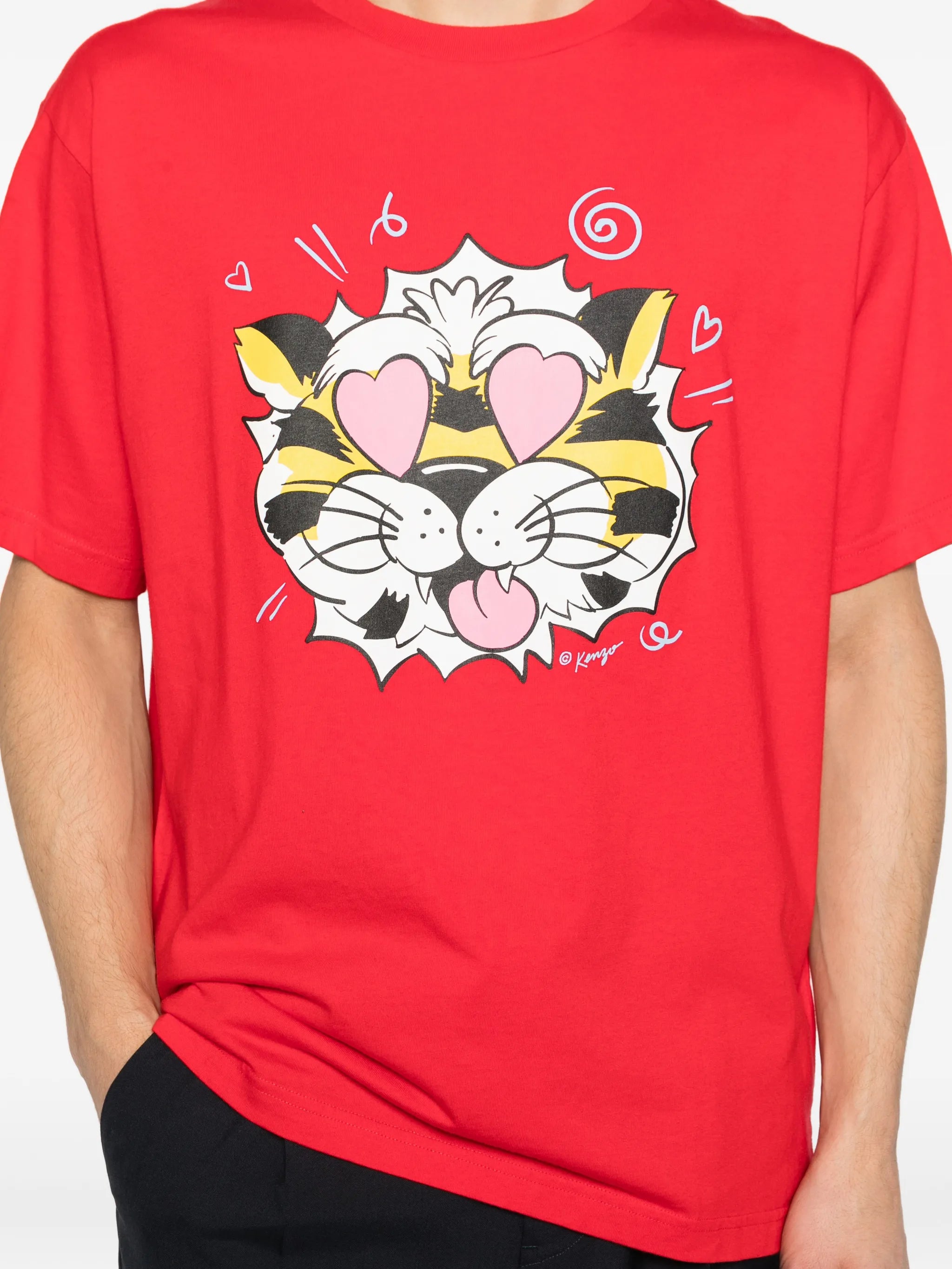 Kenzo Kenzo Graphic-print T-shirt, view 2