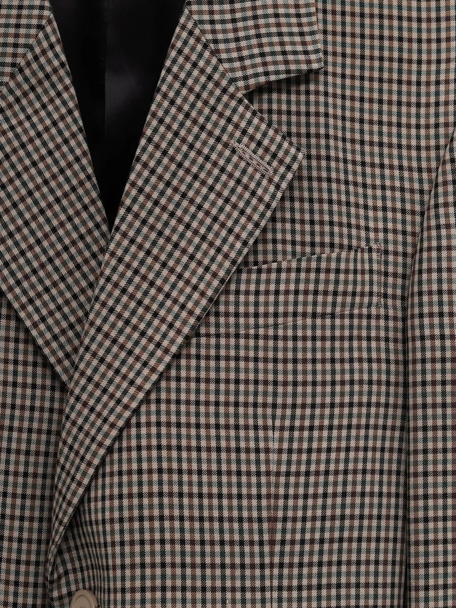 Balenciaga Balenciaga Checked Tie Blazer, view 2