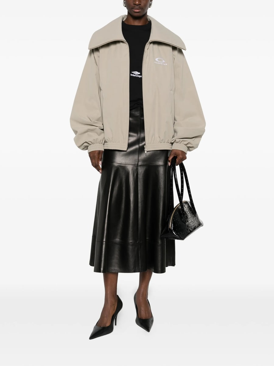 Balenciaga Balenciaga Logo Zip Jacket, view 4