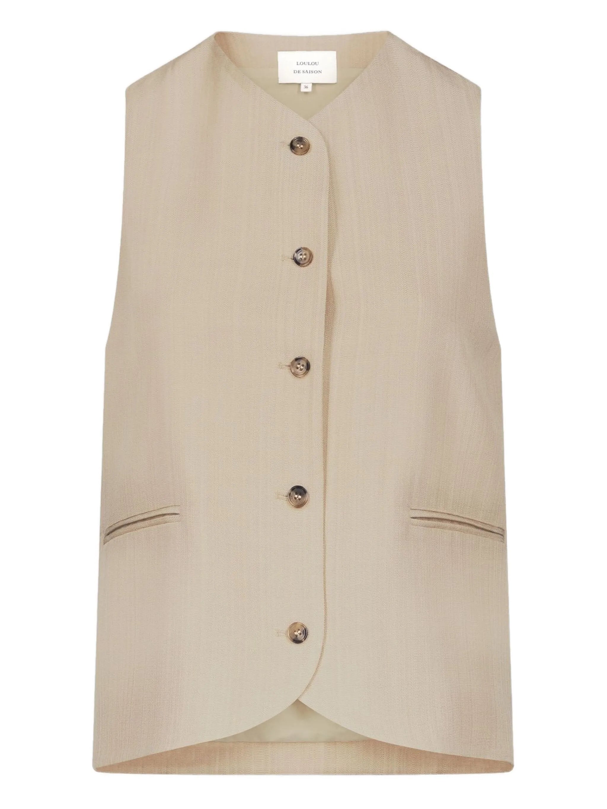 Lou Lou De Saison Lou Lou De Saison Paco Buttoned Waistcoat
