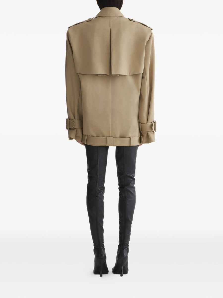Mugler Mugler Buckle Double-breasted Jacket, view 2