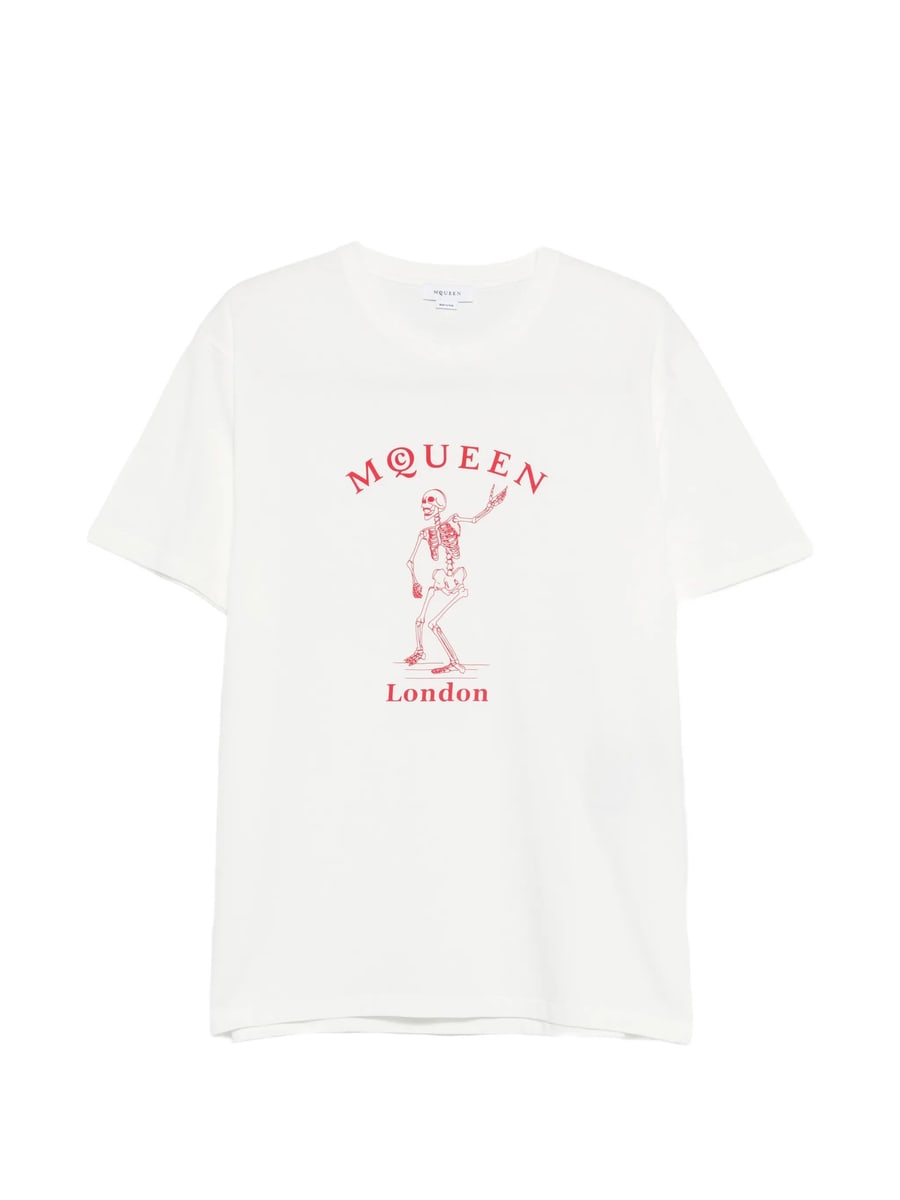 Alexander McQueen Alexander Mcqueen Skeleton-graphic T-shirt