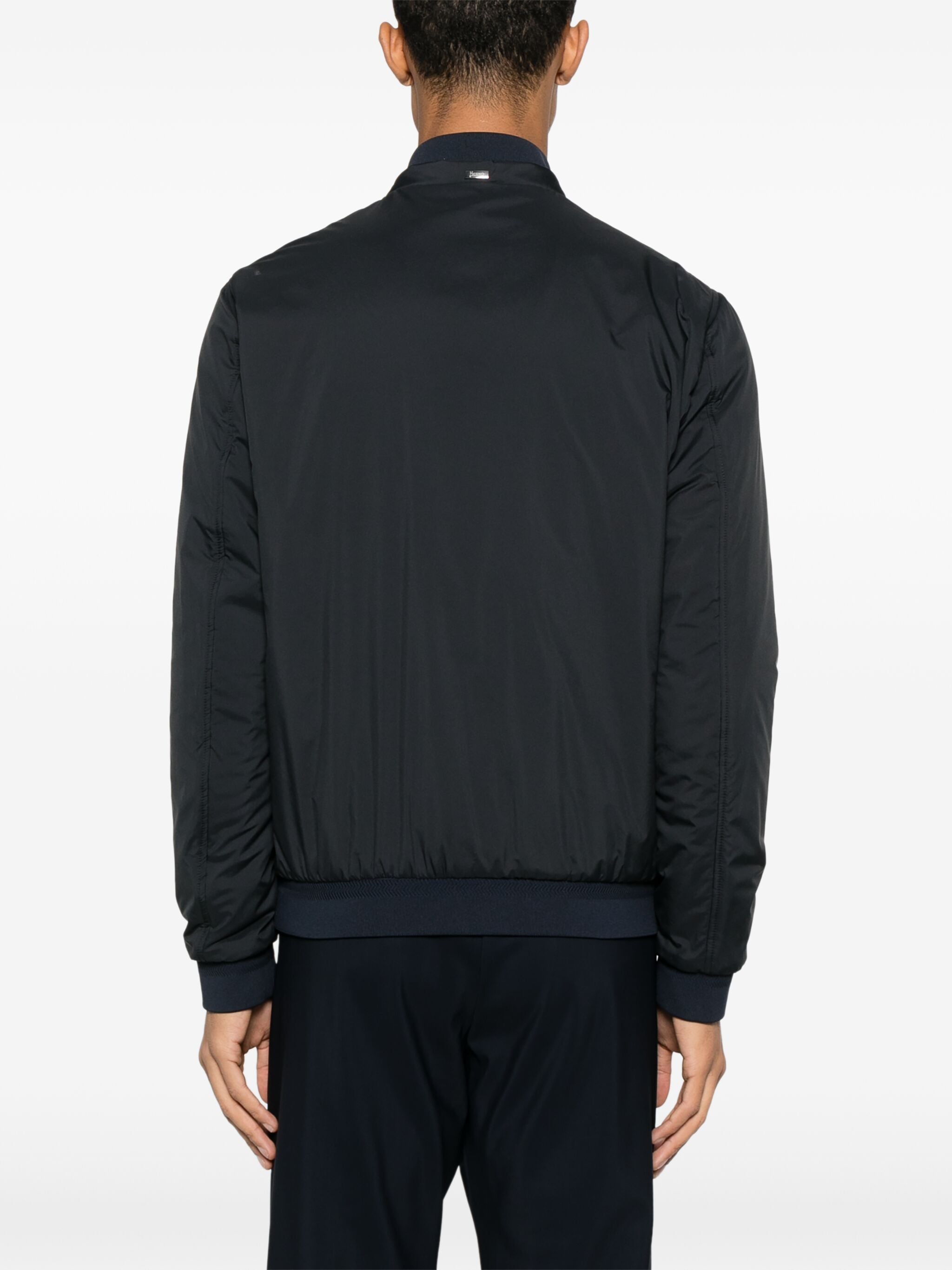 Herno Herno Logo-plaque Bomber Jacket, view 2