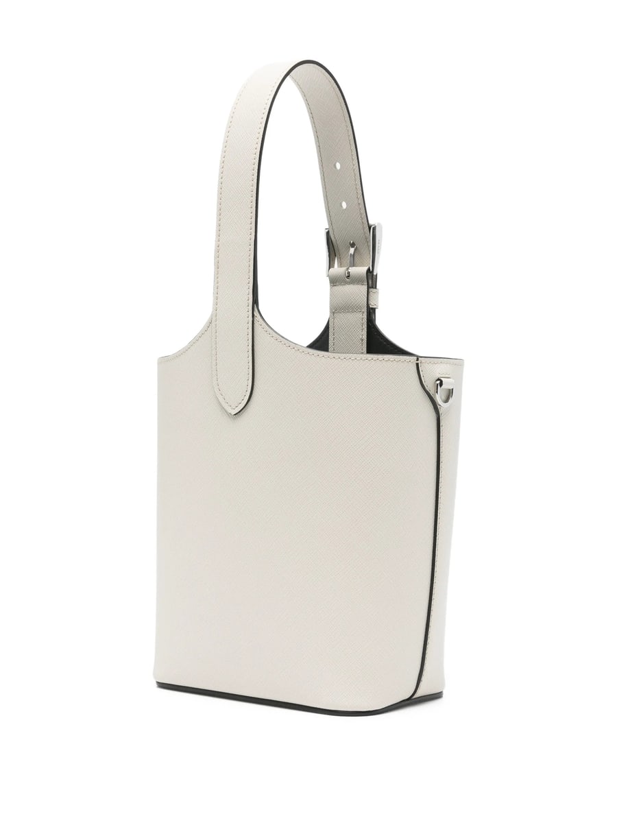 Prada Prada Logo-print Bucket Bag, view 4