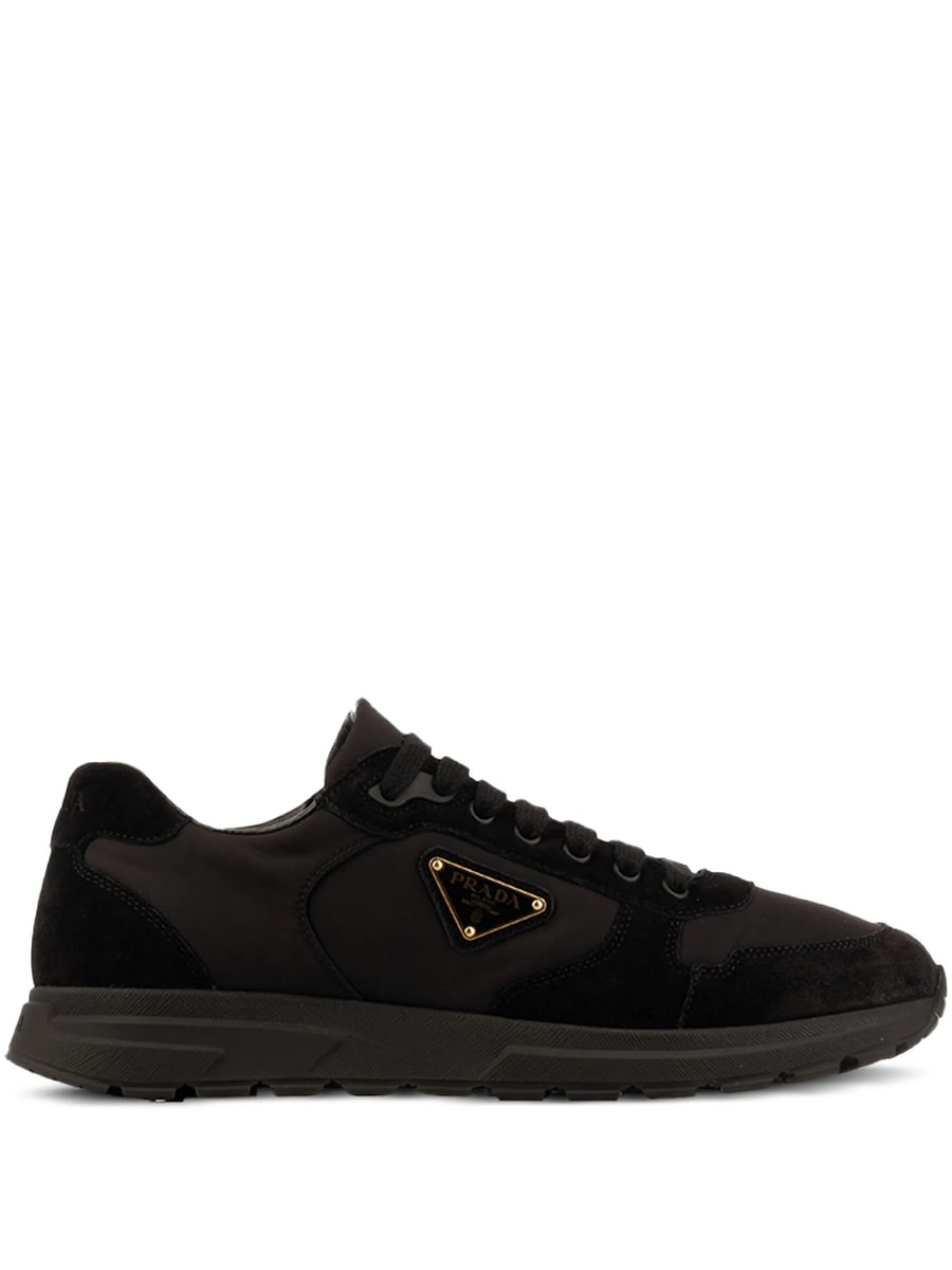 Prada Prada Logo-plaque Sneakers