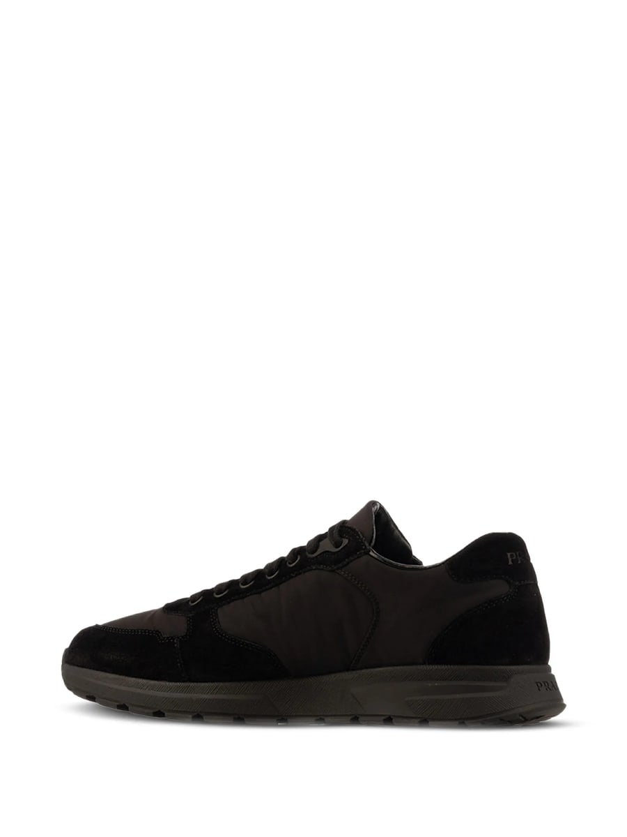 Prada Prada Logo-plaque Sneakers, view 2