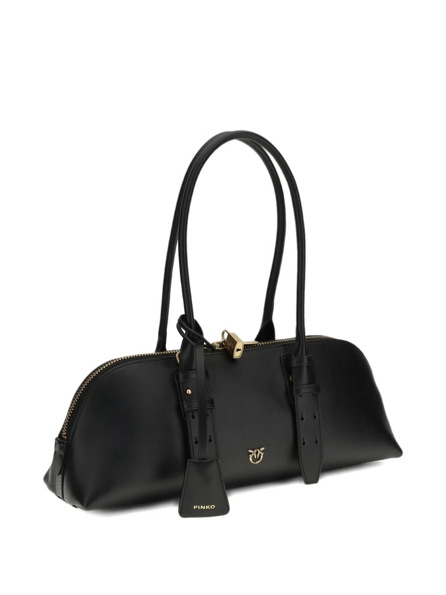 Pinko Pinko Large Escape Logo-plaque Shoulder Bag, view 3