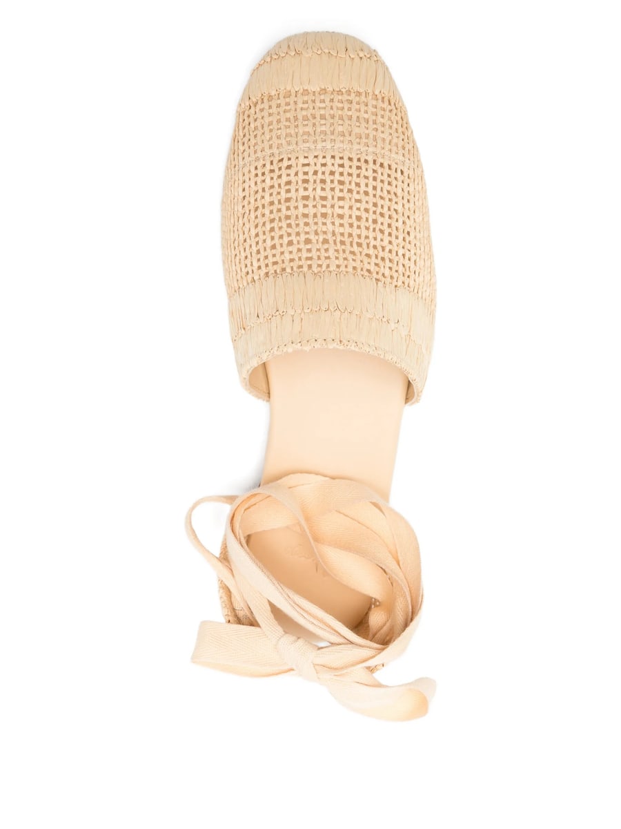 Castañer Castañer Tie Woven Espadrilles, view 2