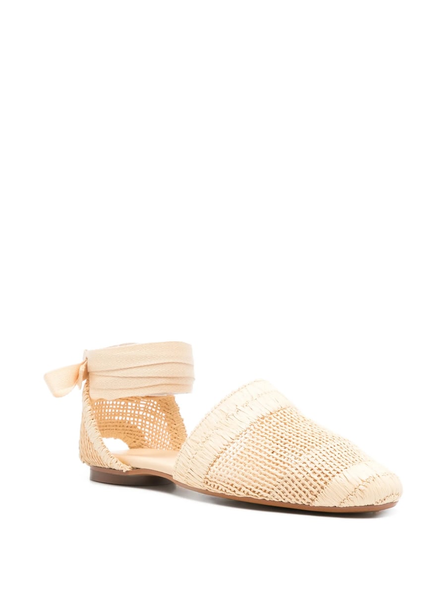 Castañer Castañer Tie Woven Espadrilles, view 3