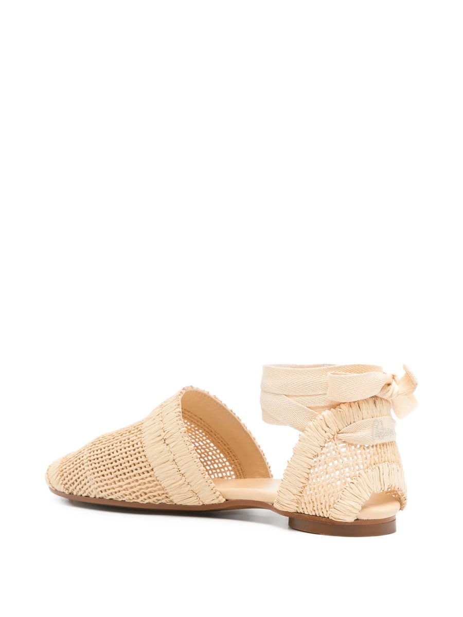 Castañer Castañer Tie Woven Espadrilles, view 4