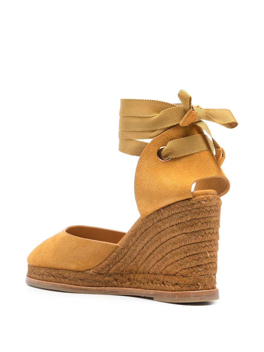 Castañer Castañer Ribbon Wedge Espadrilles, view 4