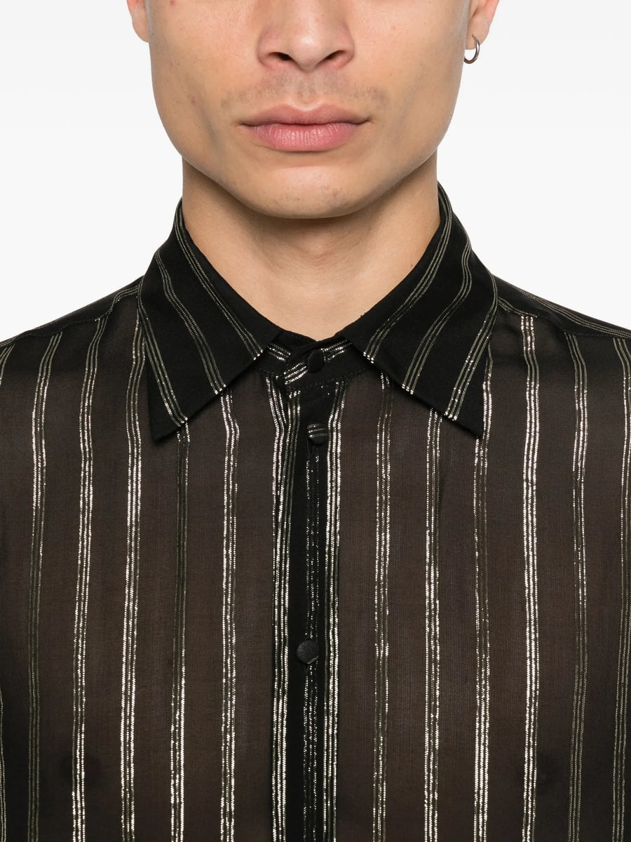 Valentino Valentino Striped-pattern Shirt, view 2