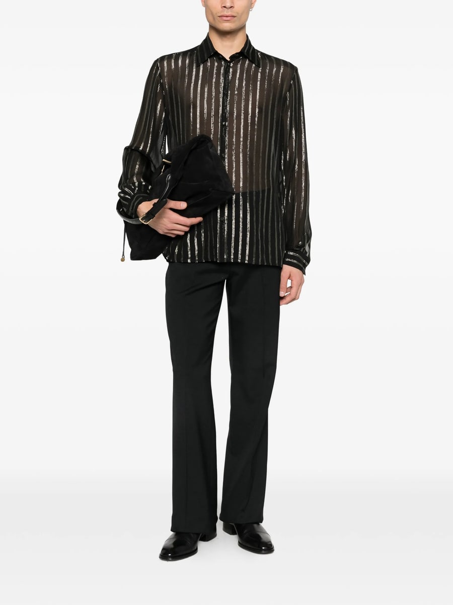 Valentino Valentino Striped-pattern Shirt, view 5