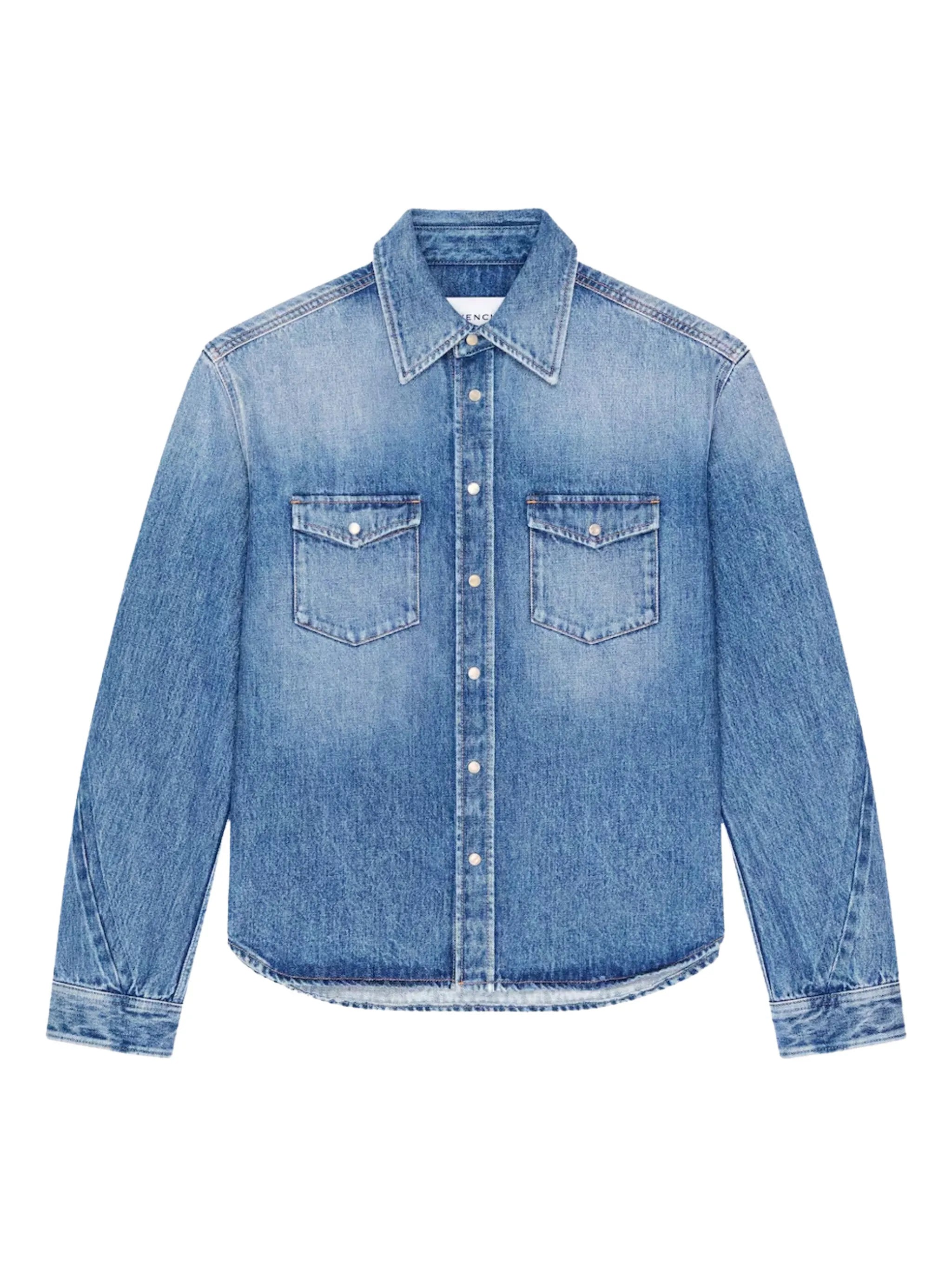 Givenchy Givenchy Pocket Denim Shirt