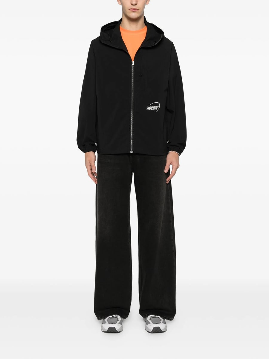 Boiler Room Boiler Room Packable Hooded Zip Jacket, view 5