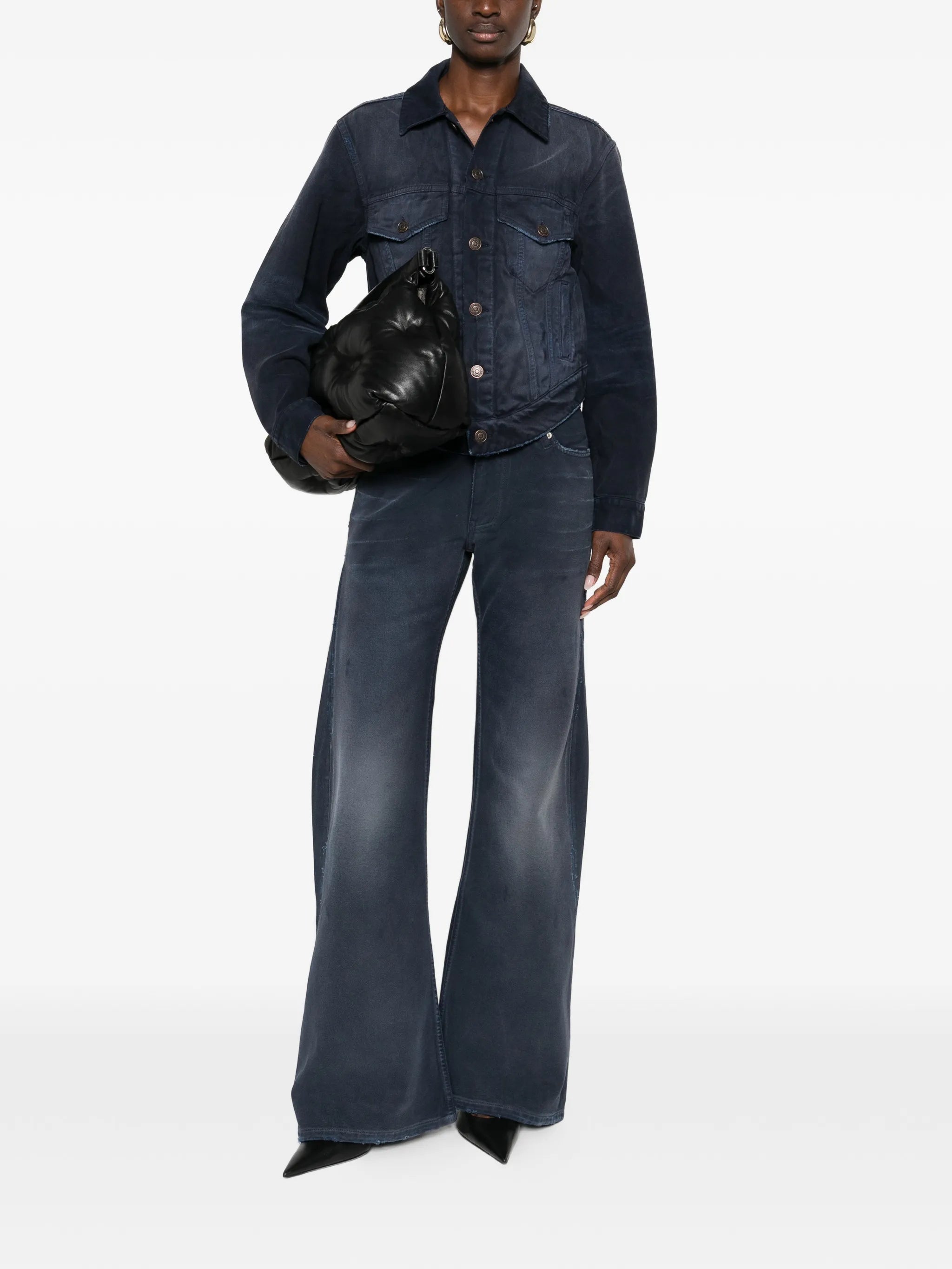 Balenciaga Balenciaga Button Cotton Jacket, view 2