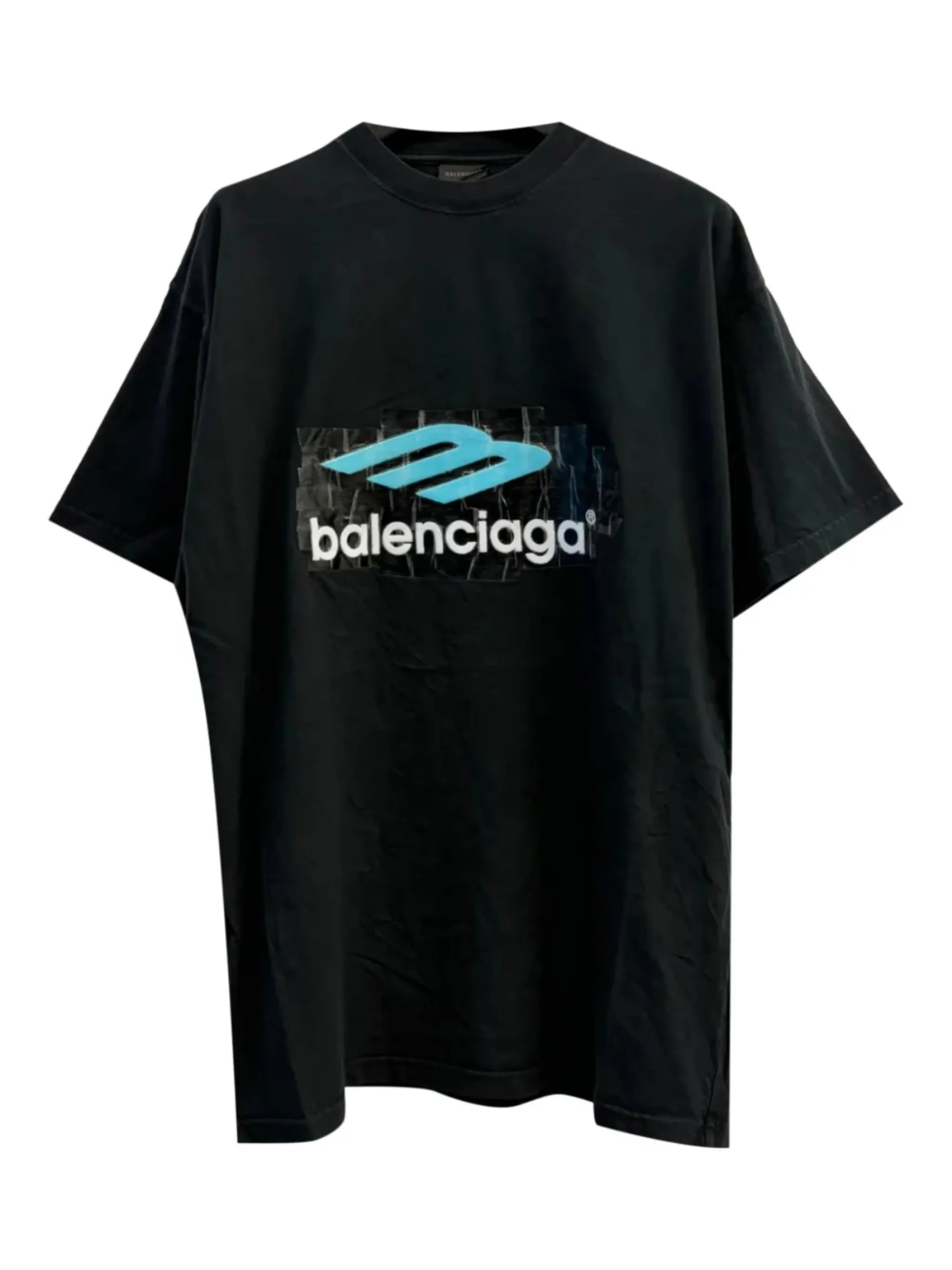Balenciaga Balenciaga Logo-detail T-shirt, view 2