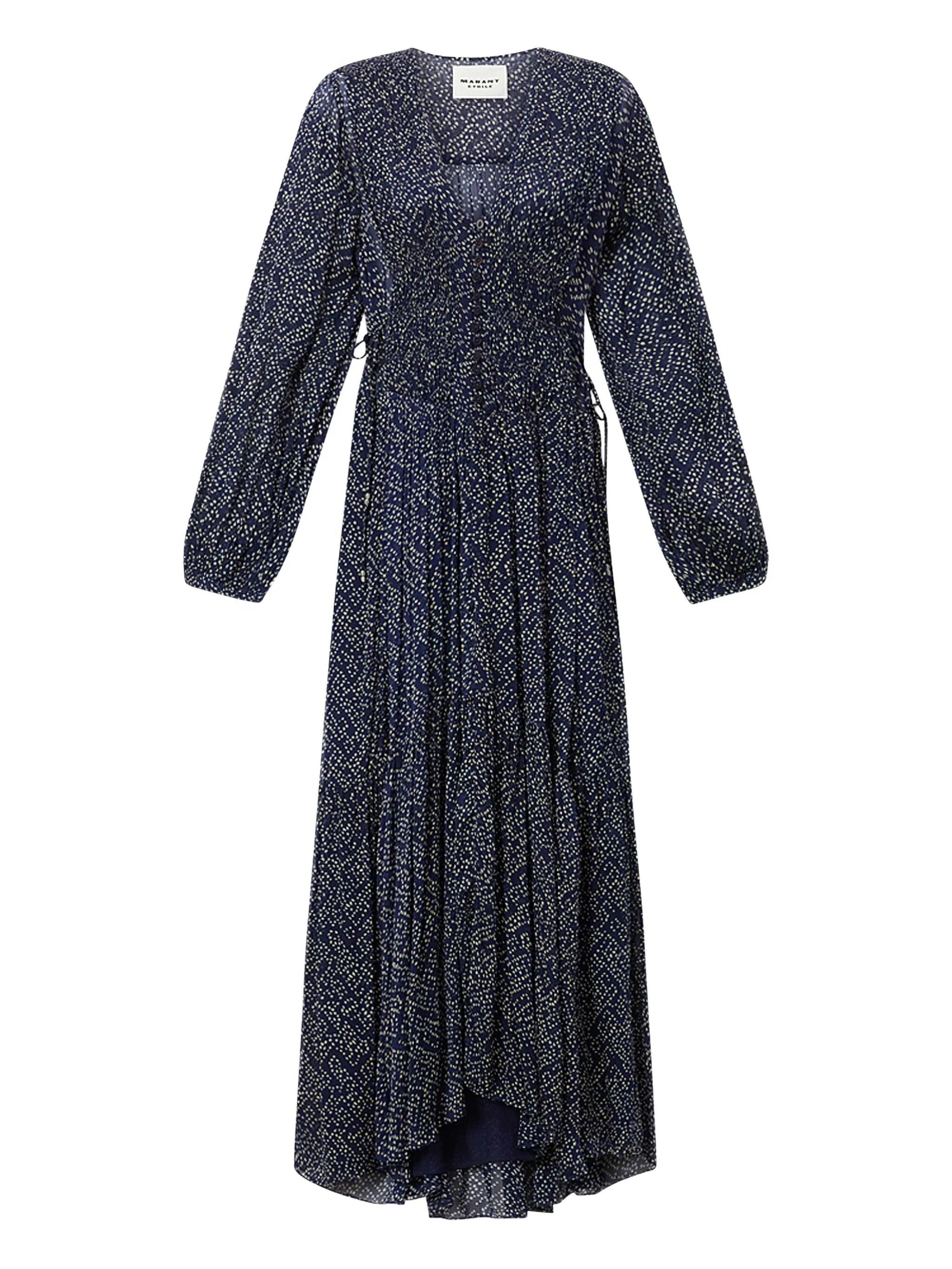 Marant Étoile Marant Étoile Briane Polka-dot Midi Dress
