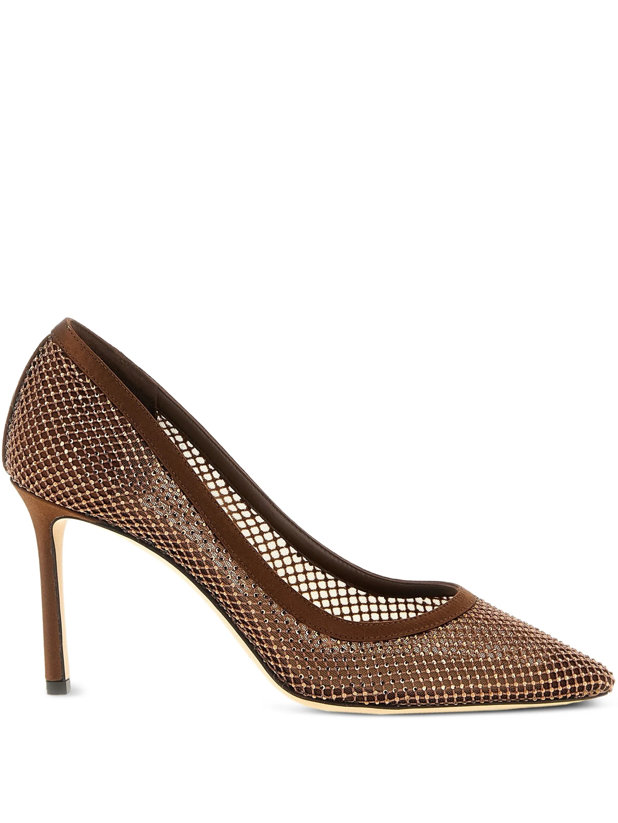 Jimmy Choo Jimmy Choo Romy Crystal-embellished Pumps