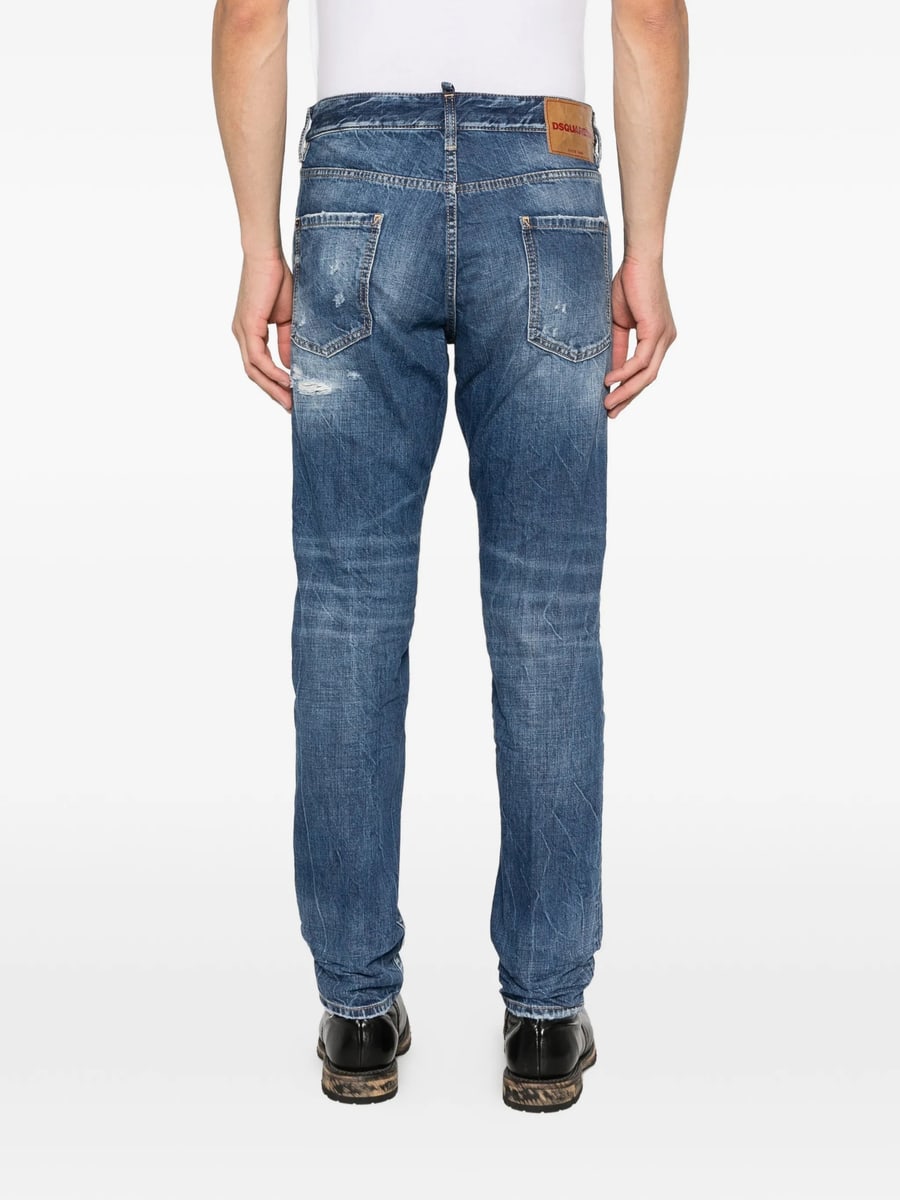 Dsquared2 Dsquared2 Teddy Distressed Jeans, view 3