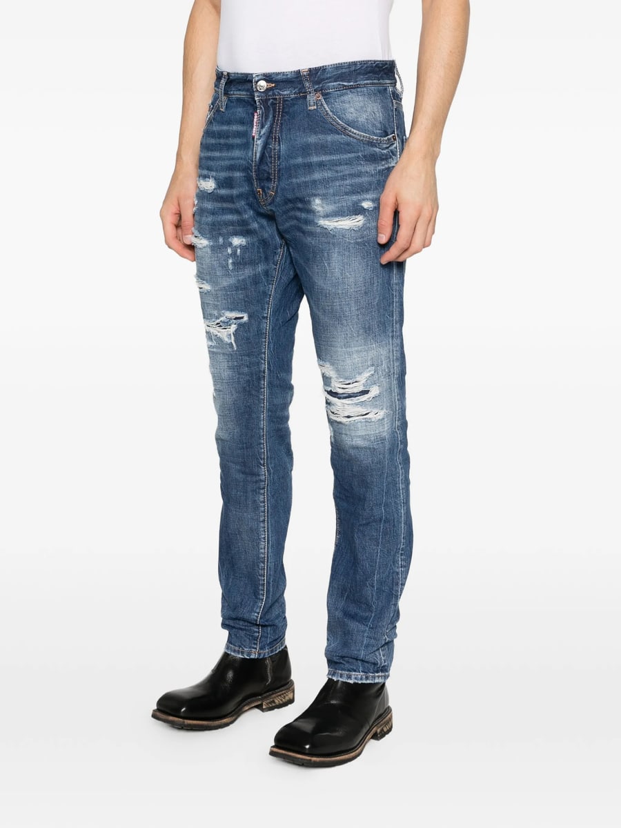 Dsquared2 Dsquared2 Teddy Distressed Jeans, view 4