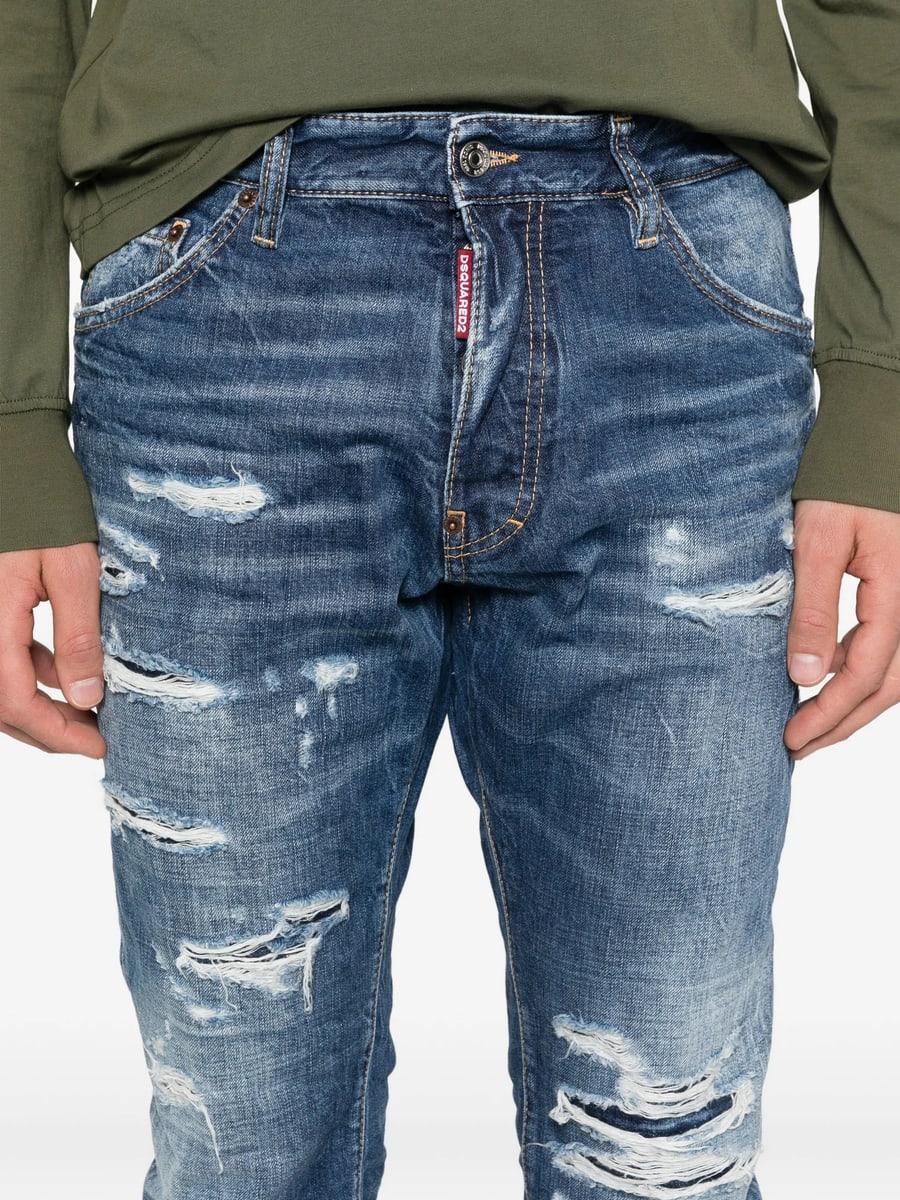 Dsquared2 Dsquared2 Teddy Distressed Jeans, view 5