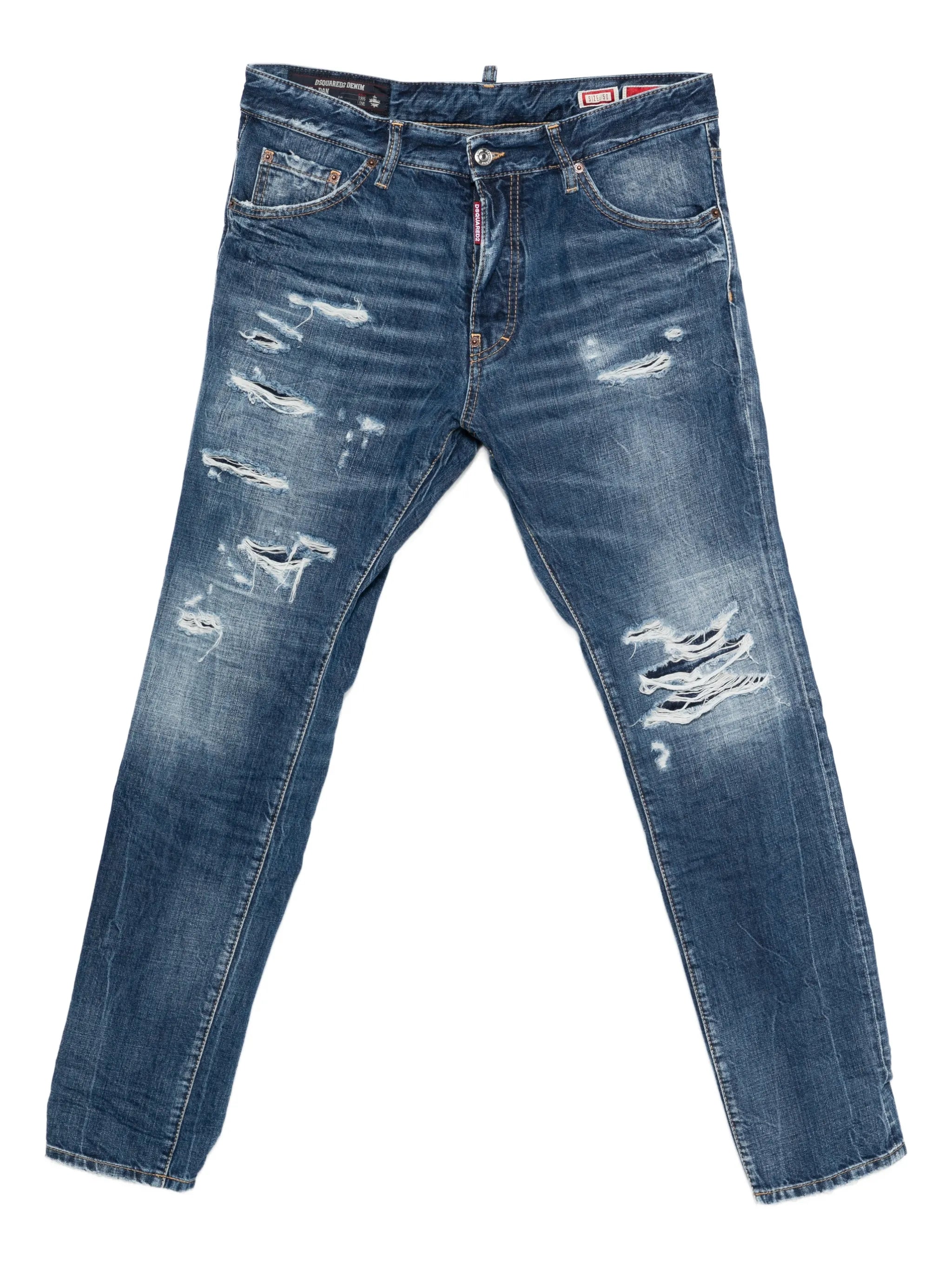 Dsquared2 Dsquared2 Teddy Distressed Jeans