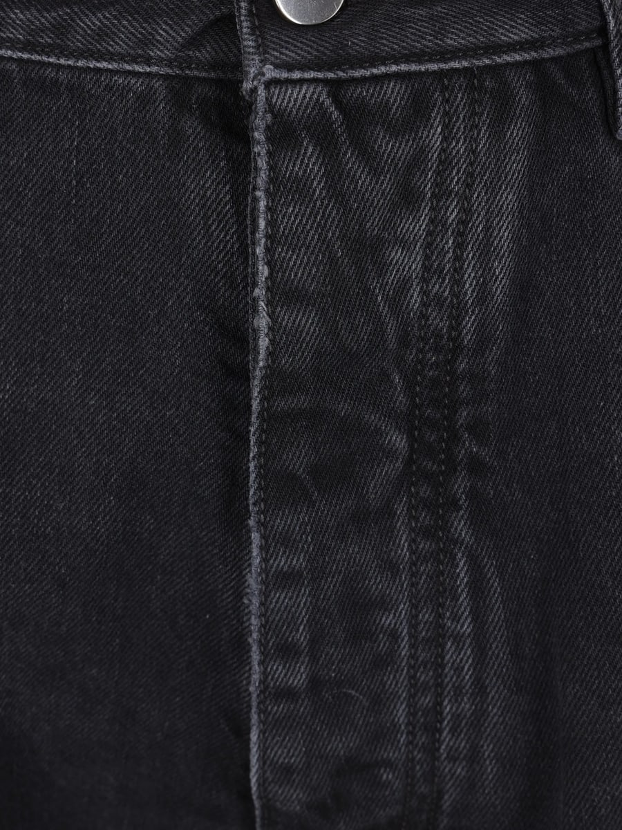 Amiri Amiri Studded Ripped Wide-leg Jeans, view 3