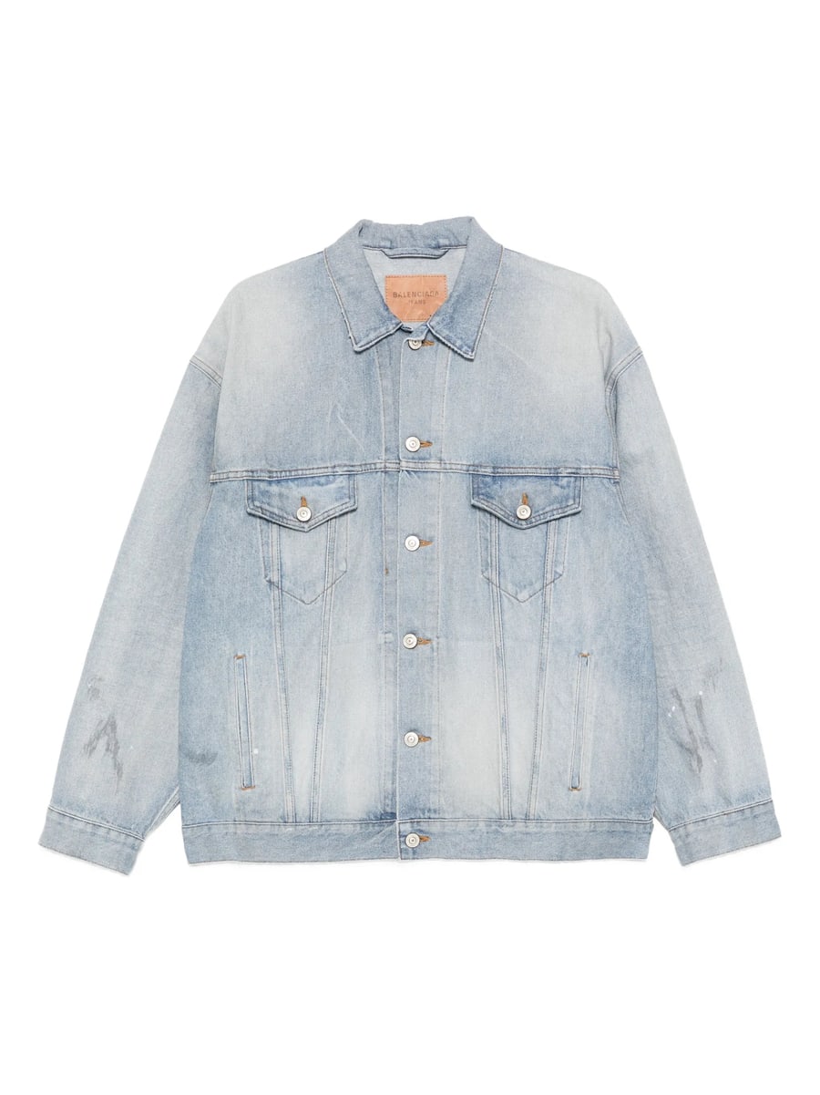 Balenciaga Balenciaga Button Denim Jacket
