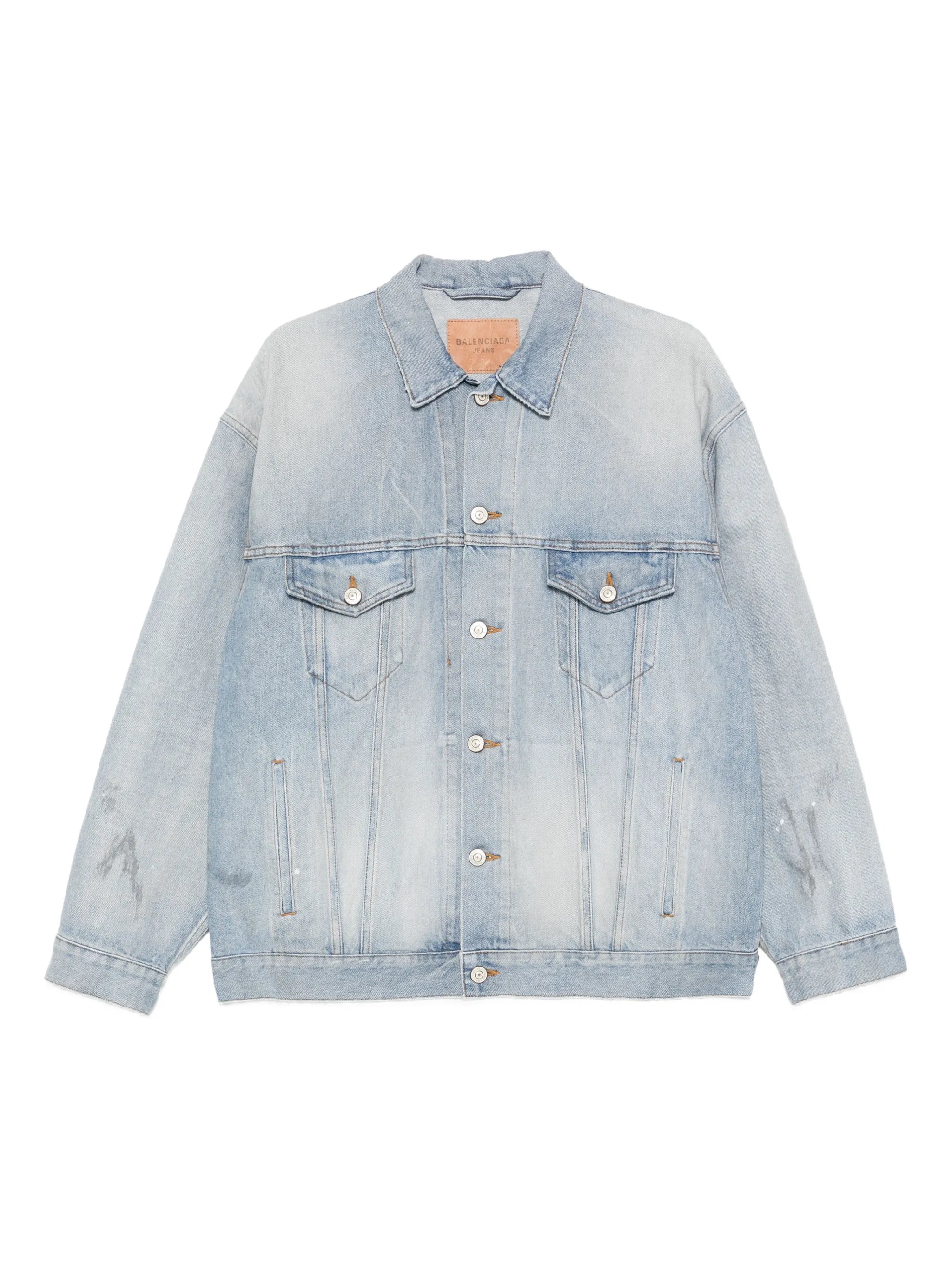 Balenciaga Balenciaga Button Denim Jacket