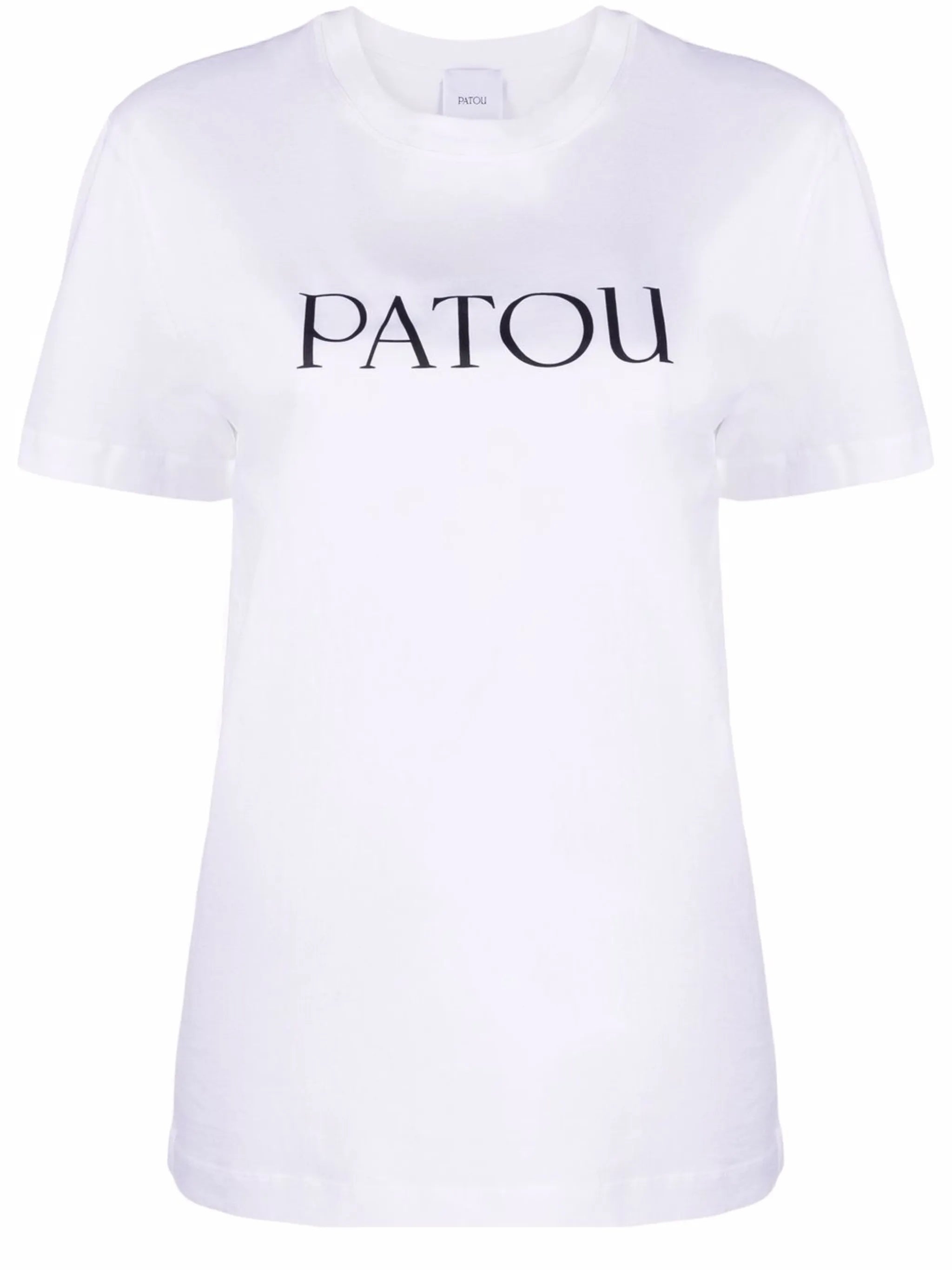 Patou Patou Logo-print Organic-cotton T-shirt