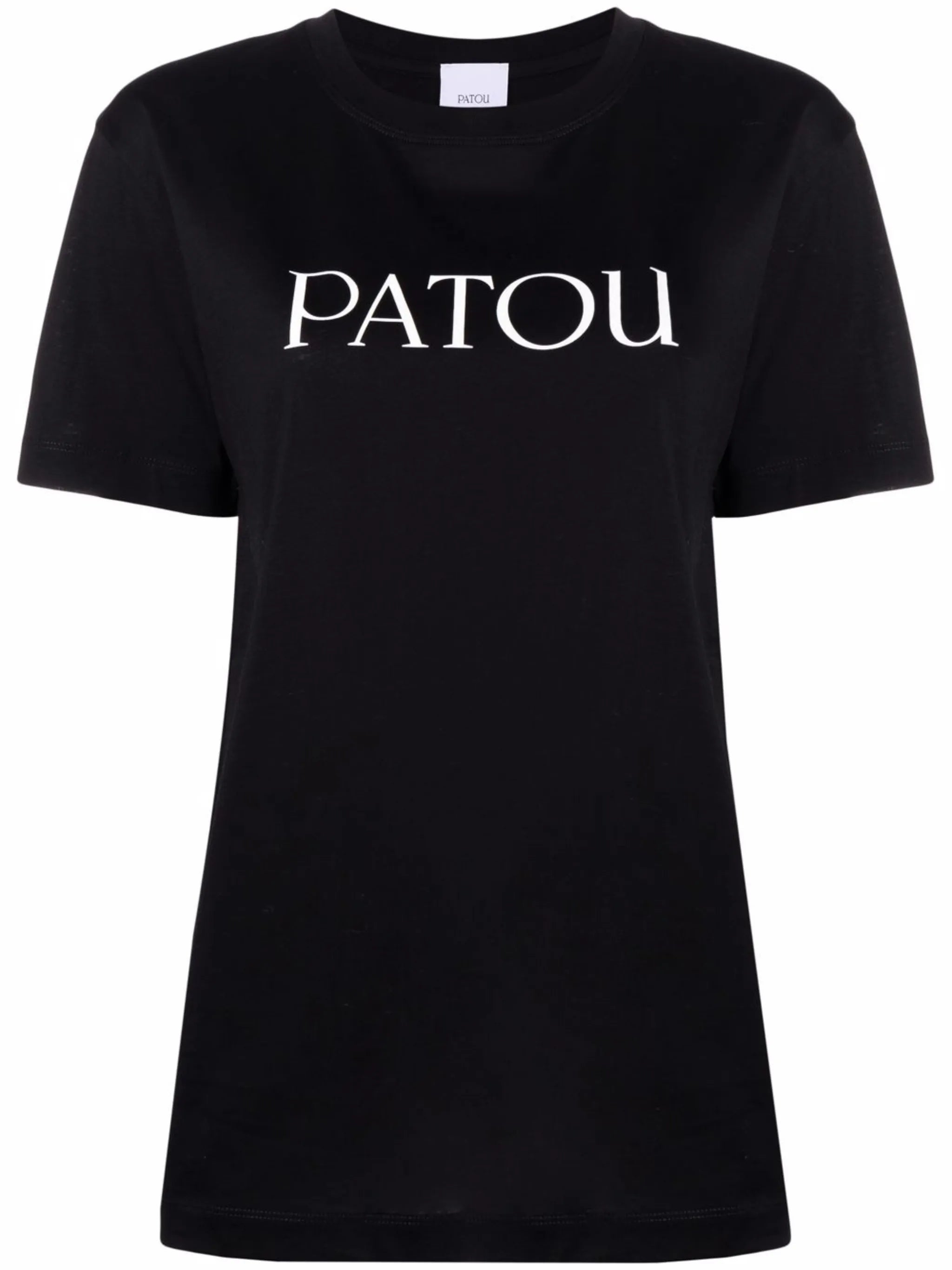 Patou Patou Logo-print Organic-cotton T-shirt