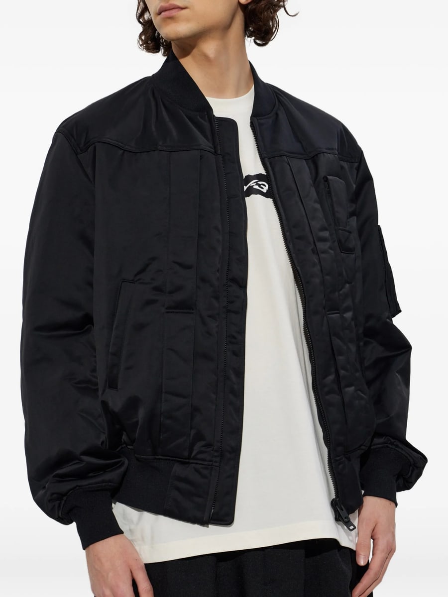 Y-3 Y-3 Logo-print Bomber Jacket, view 2