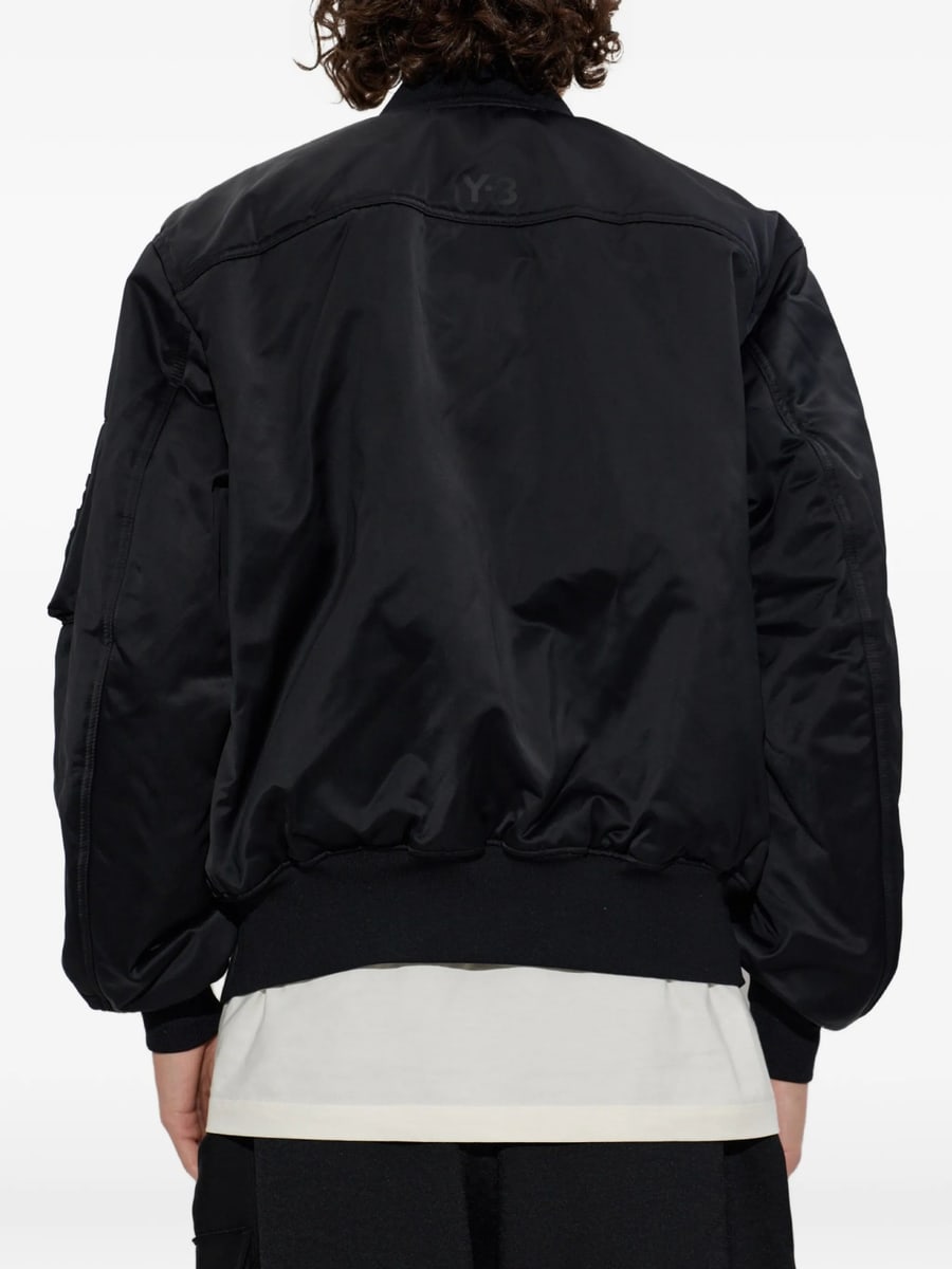 Y-3 Y-3 Logo-print Bomber Jacket, view 6